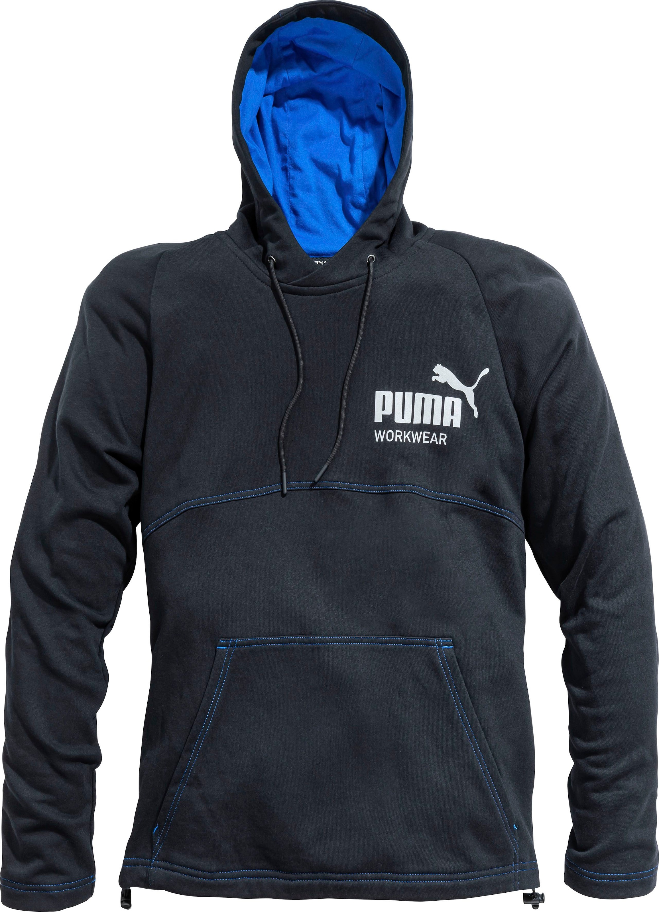 PUMA Workwear Hoodie »CHAMP«, bei Workwear, ♕ carbon-blau
