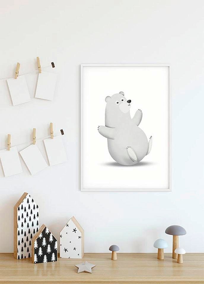 kaufen Garantie Jahren Polar online (1 3 Bear«, Wohnzimmer XXL »Cute St.), Tiere, Poster Kinderzimmer, Schlafzimmer, Komar mit | Animal