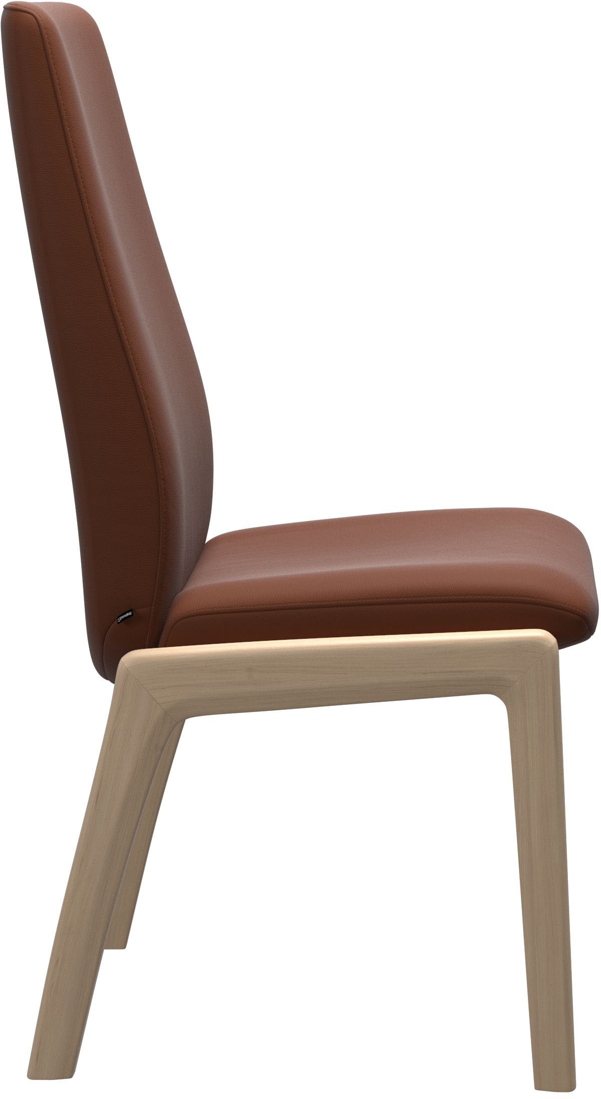 Stressless® Polsterstuhl »Laurel«, Leder PALOMA, High Back, Größe L, mit abgerundeten Beinen in Eiche gekalkt