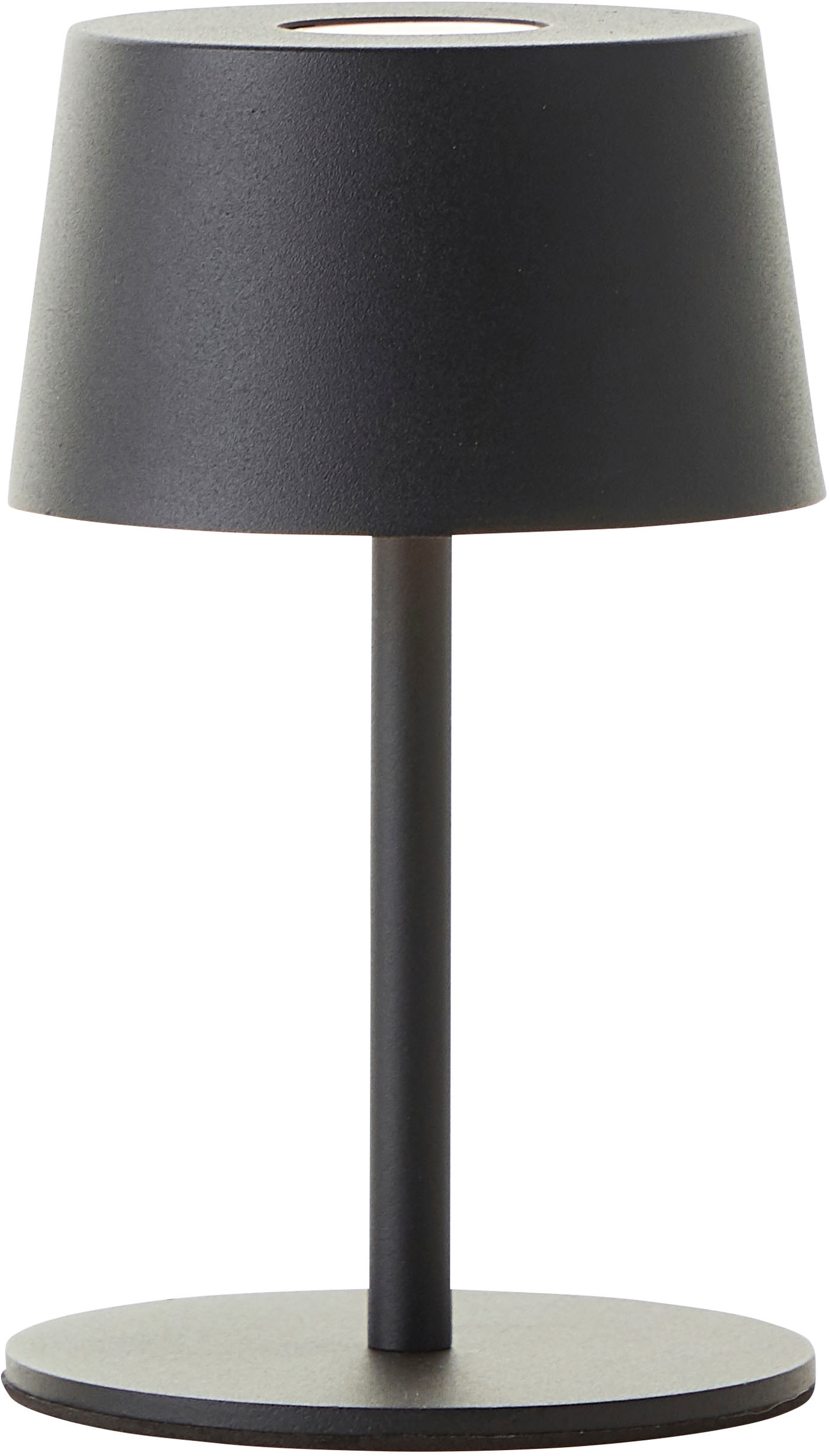 Brilliant LED Außen-Tischleuchte »Jona« LED-Modul 1 Stk. Warmweiß Kabellos, USB, H 25 cm, 170 lm, höhenverstellbar, 3000 K