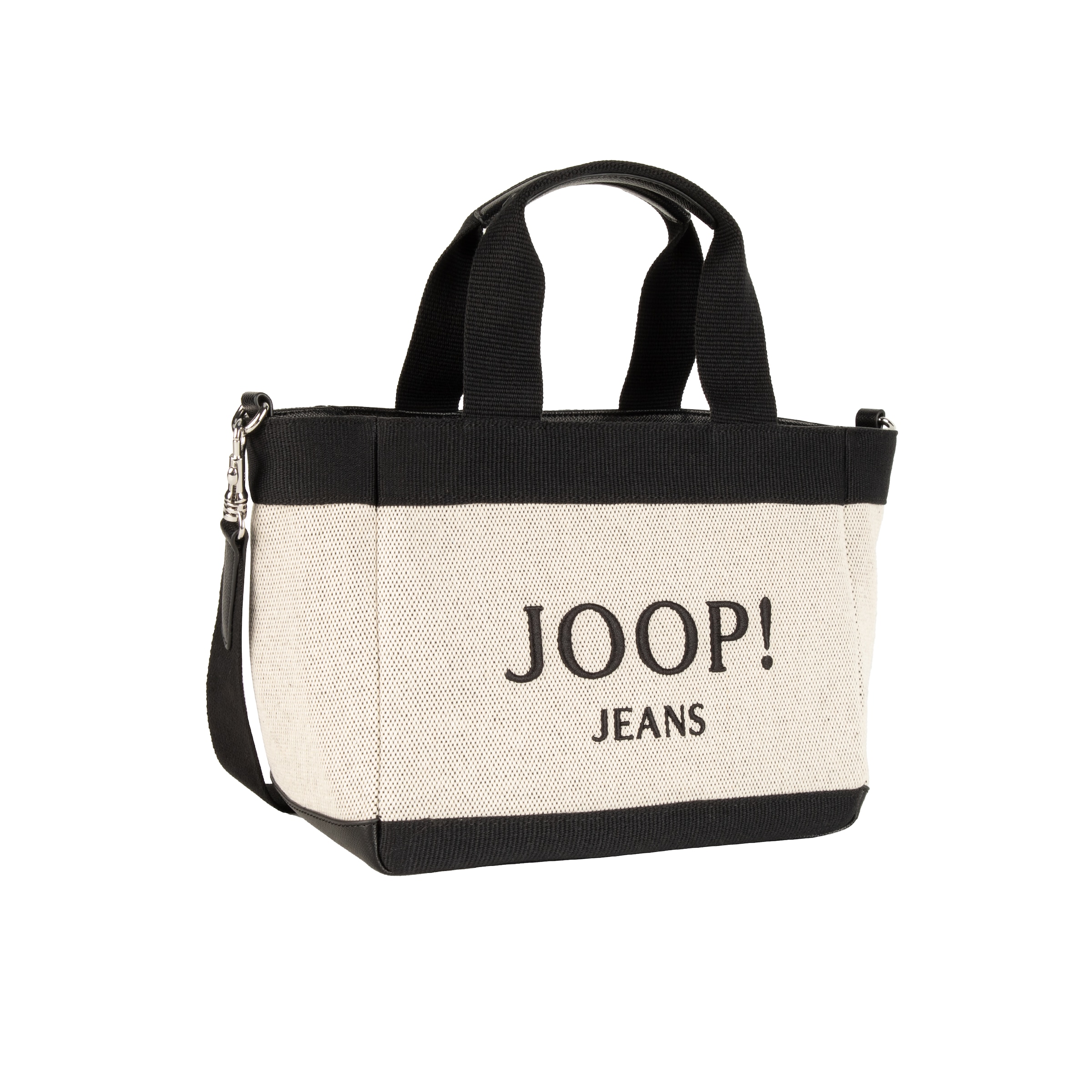 Joop Jeans Handtasche »calduccio tela yvette handbag shz« Damen Umhängetasche mit plakativem Logo