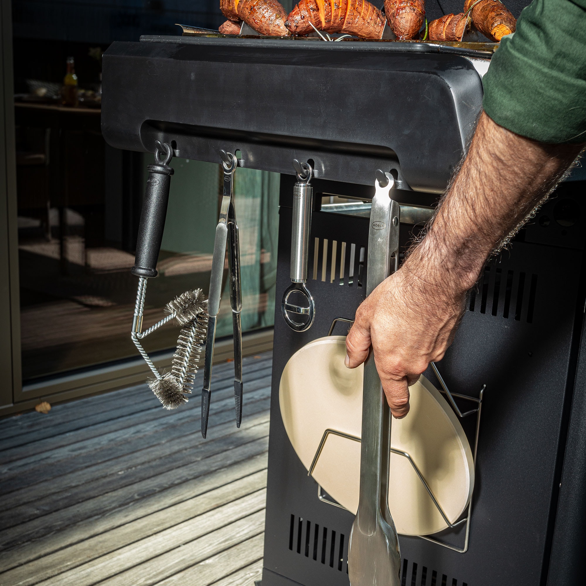 RÖSLE Gasgrill »ALLFLAME Peer 3«, 50 mbar