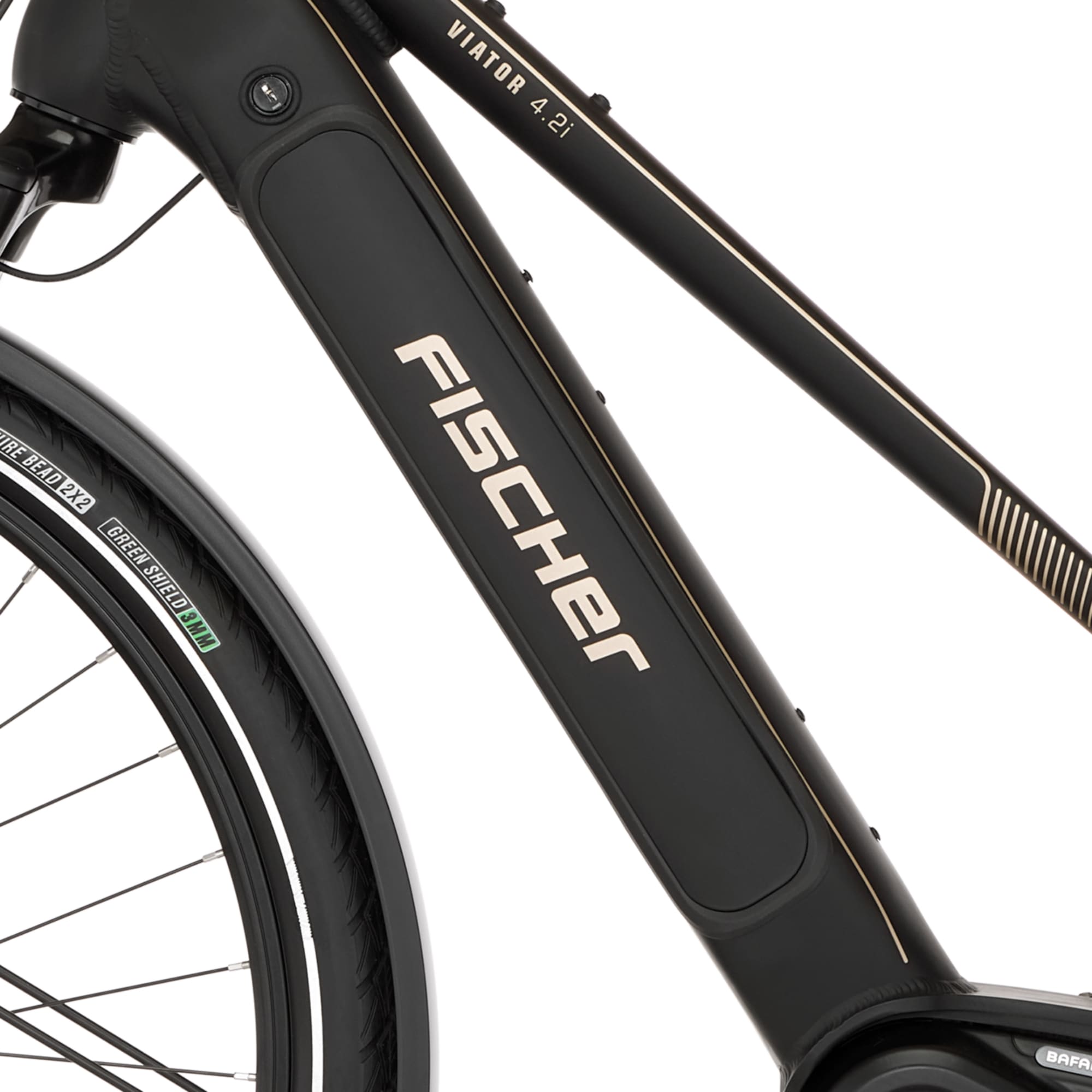 FISCHER Fahrrad »VIATOR 4.2i 630 ACTIVE« 9 Gang Shimano Mittelmotor