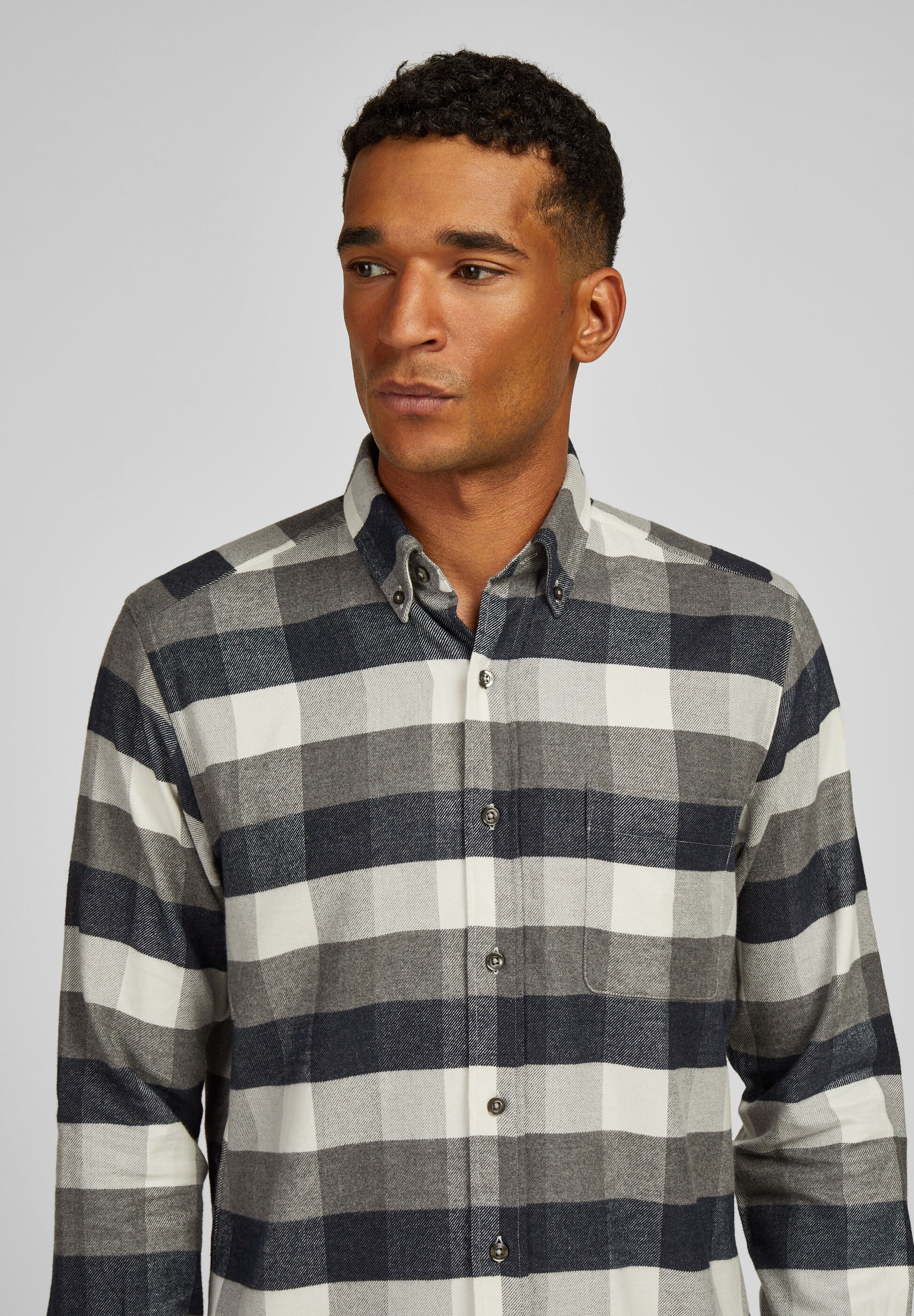HECHTER PARIS Flanellhemd »HECHTER PARIS FM Hemd« im Flanell-Stil