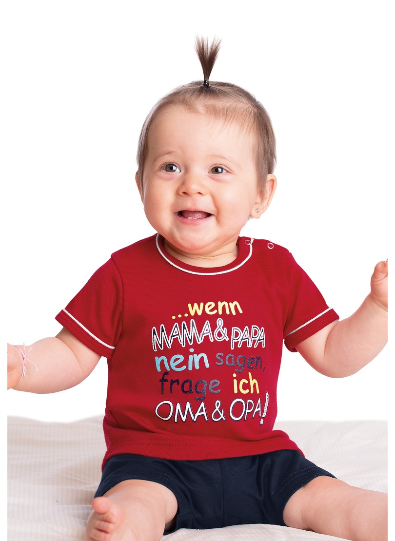 Trigema T-Shirt »TRIGEMA Shirt Feinripp Oma & Opa« kaufen