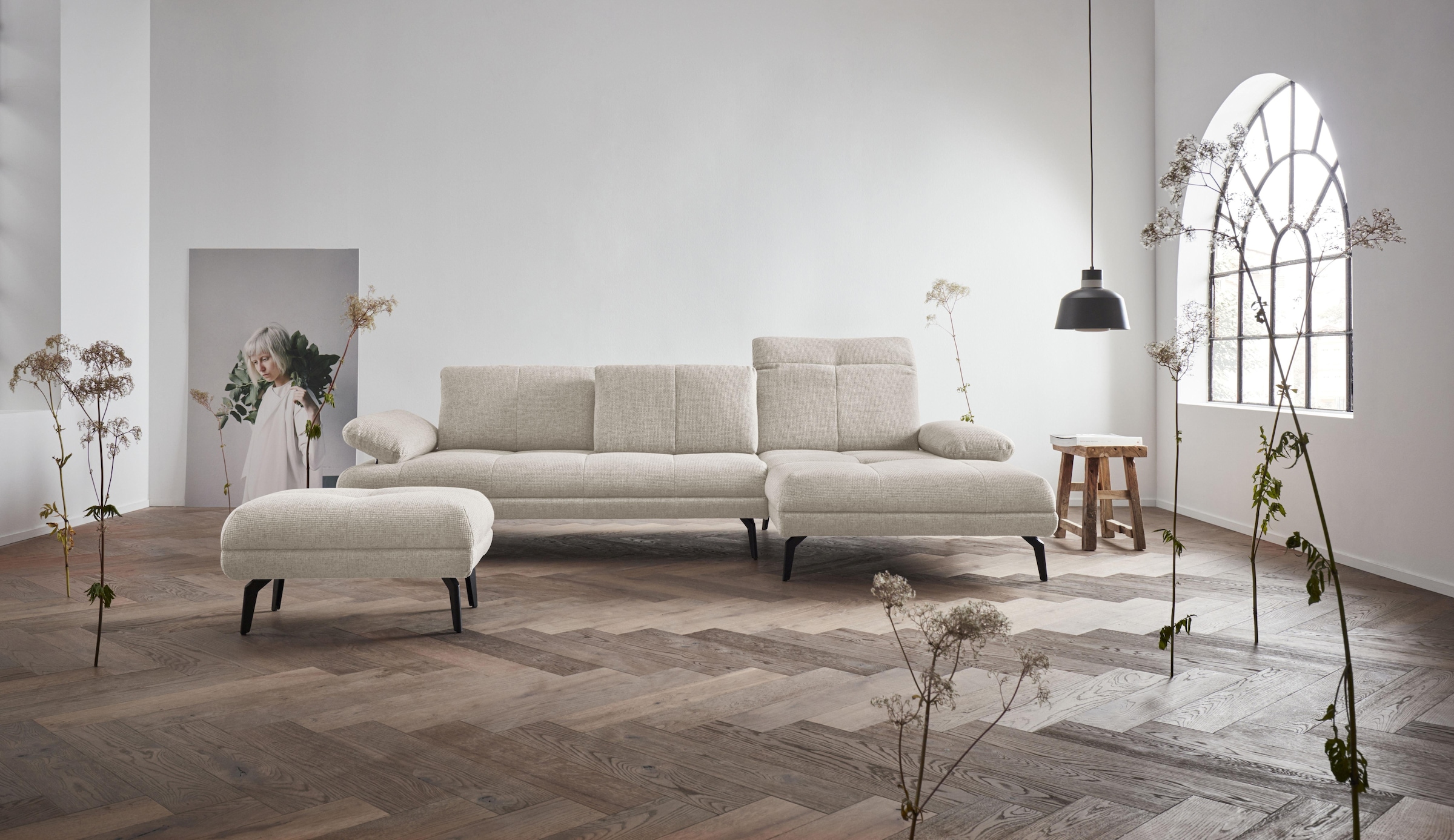 Home affaire Hocker »Stenlille« in 3 Bezugsarten, Design by Morten Georgsen