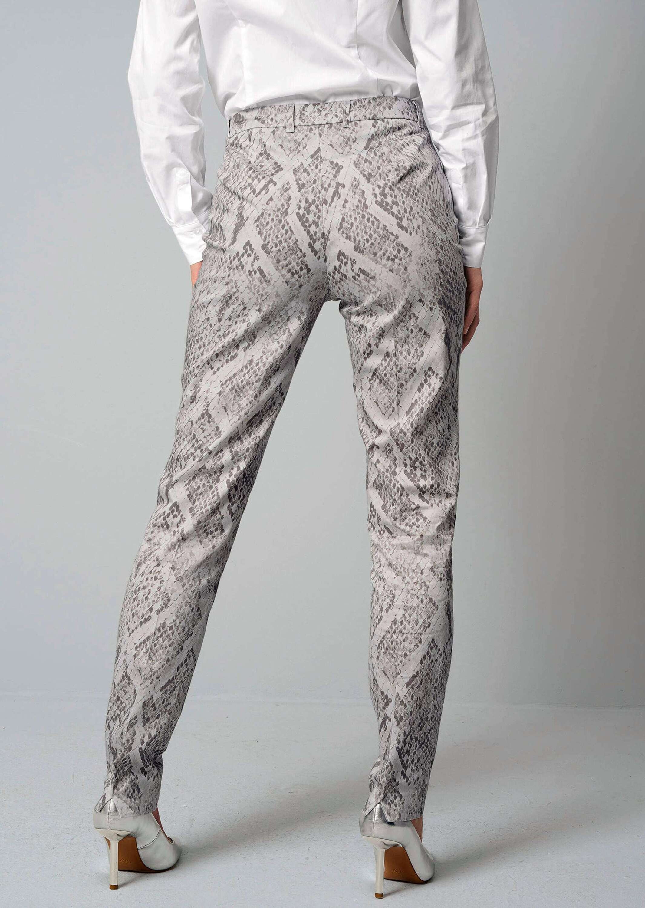 Alba Moda Stoffhose »Hose Hose mit Schlangenprint«