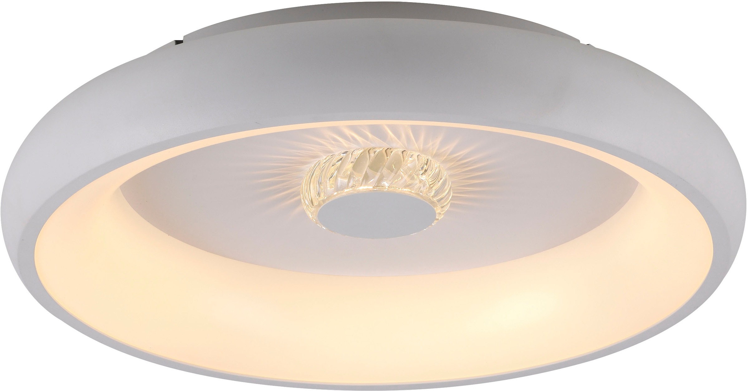 JUST LIGHT Deckenleuchte »VERTIGO« LED-Board 1 Stk. warmweiß - kaltweiß CCT über Fernbedienung, Funk inkl., separat steuerbar über FB, Memory