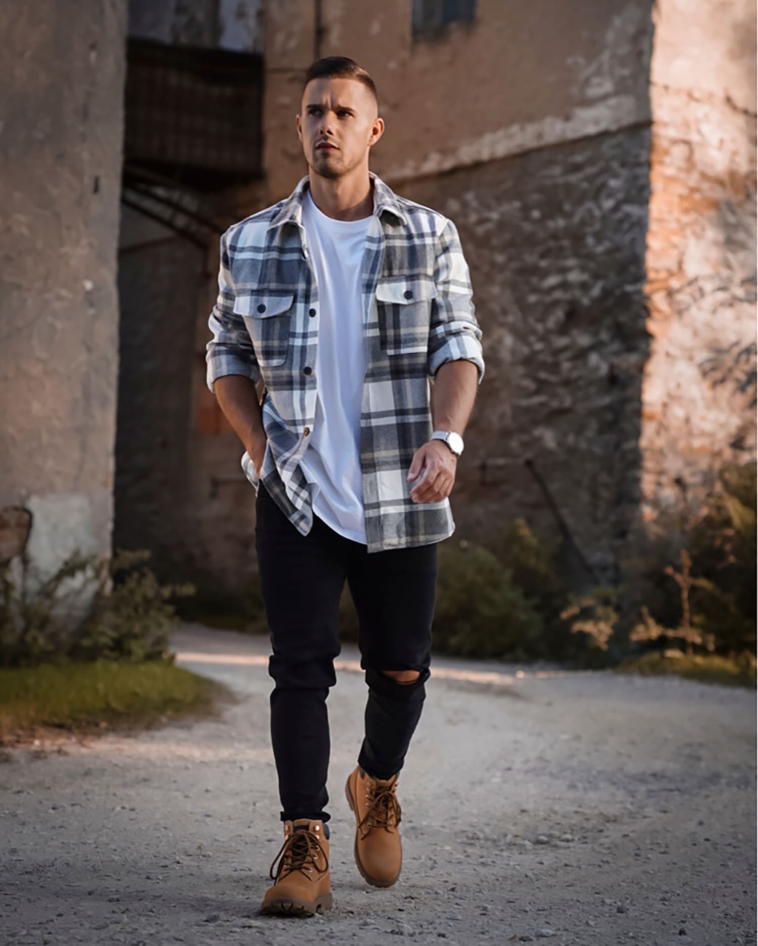 Dockers by Gerli Winterboots  Workerboots, Schnürstiefel mit Blockabsatz