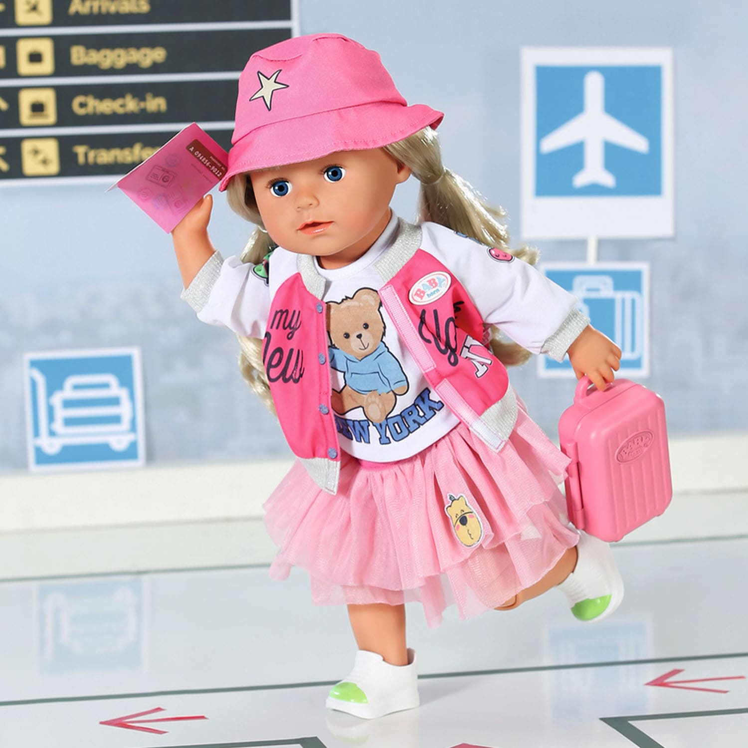 Baby Born Puppenkleidung »Reiseoutfit, 43cm«