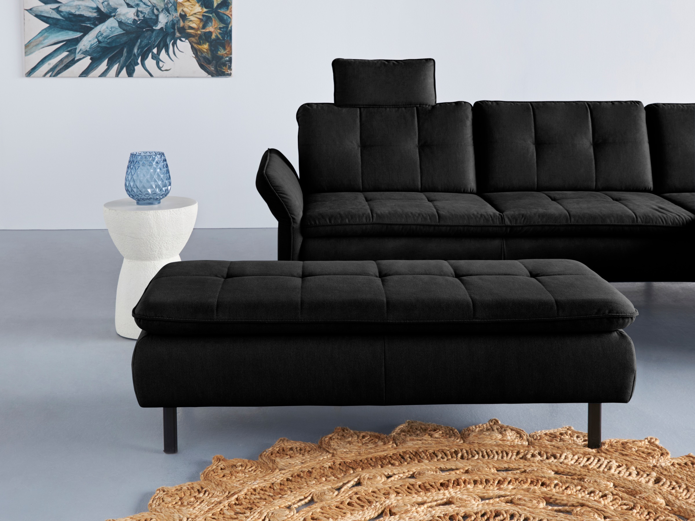 INOSIGN Hockerbank »Birkholm«, passend zur Serie "Birkholm", B/T/H: 137/65/44 cm