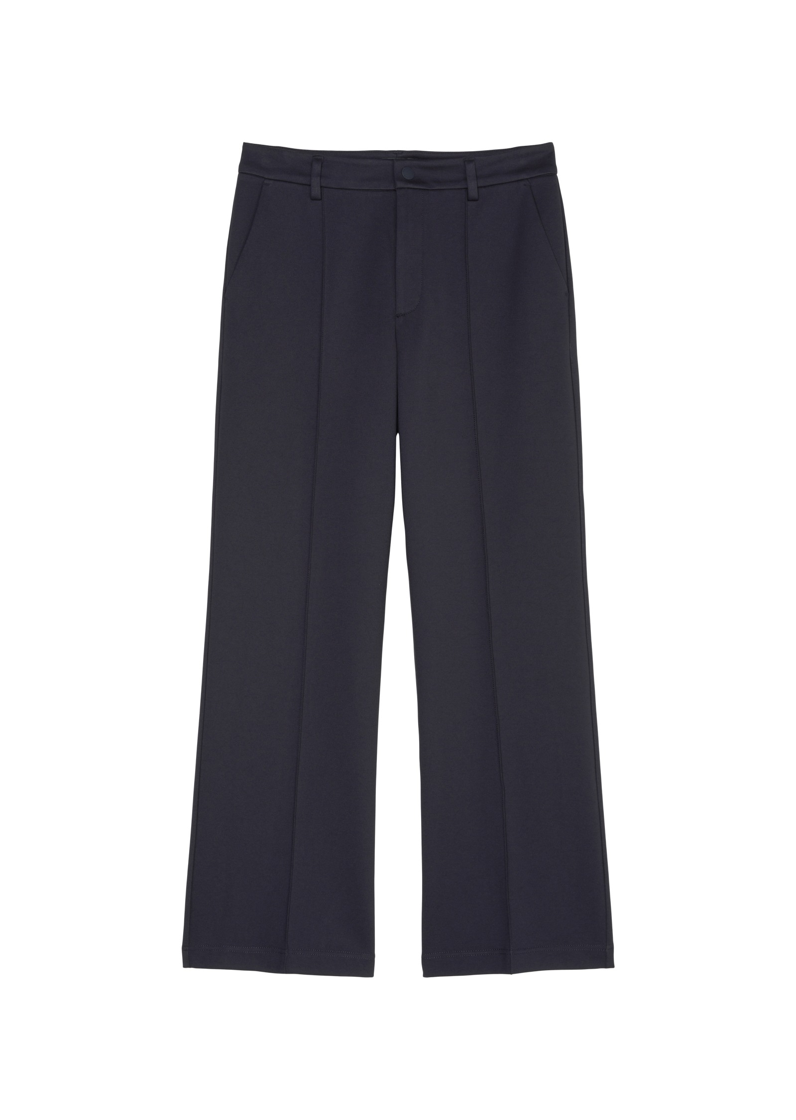 Marc O'Polo DENIM Jerseyhose, Glatter, weicher Griff, mit dekorativer Teilungsnaht vorne