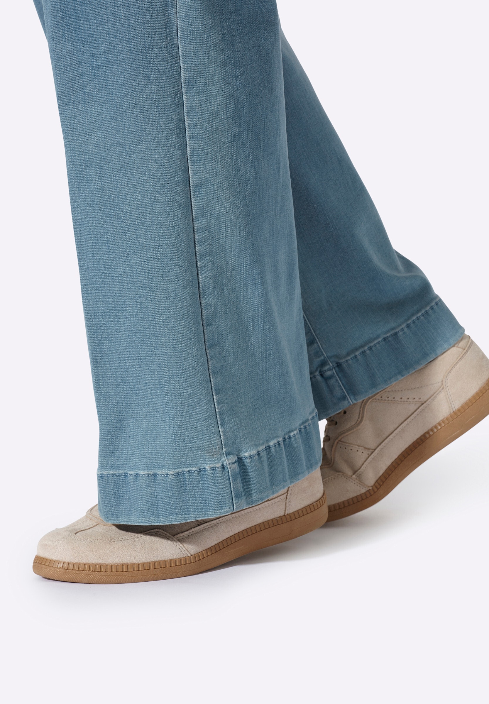 heine Bootcut-Jeans »Jeans Jeans mit Bügelfalten«