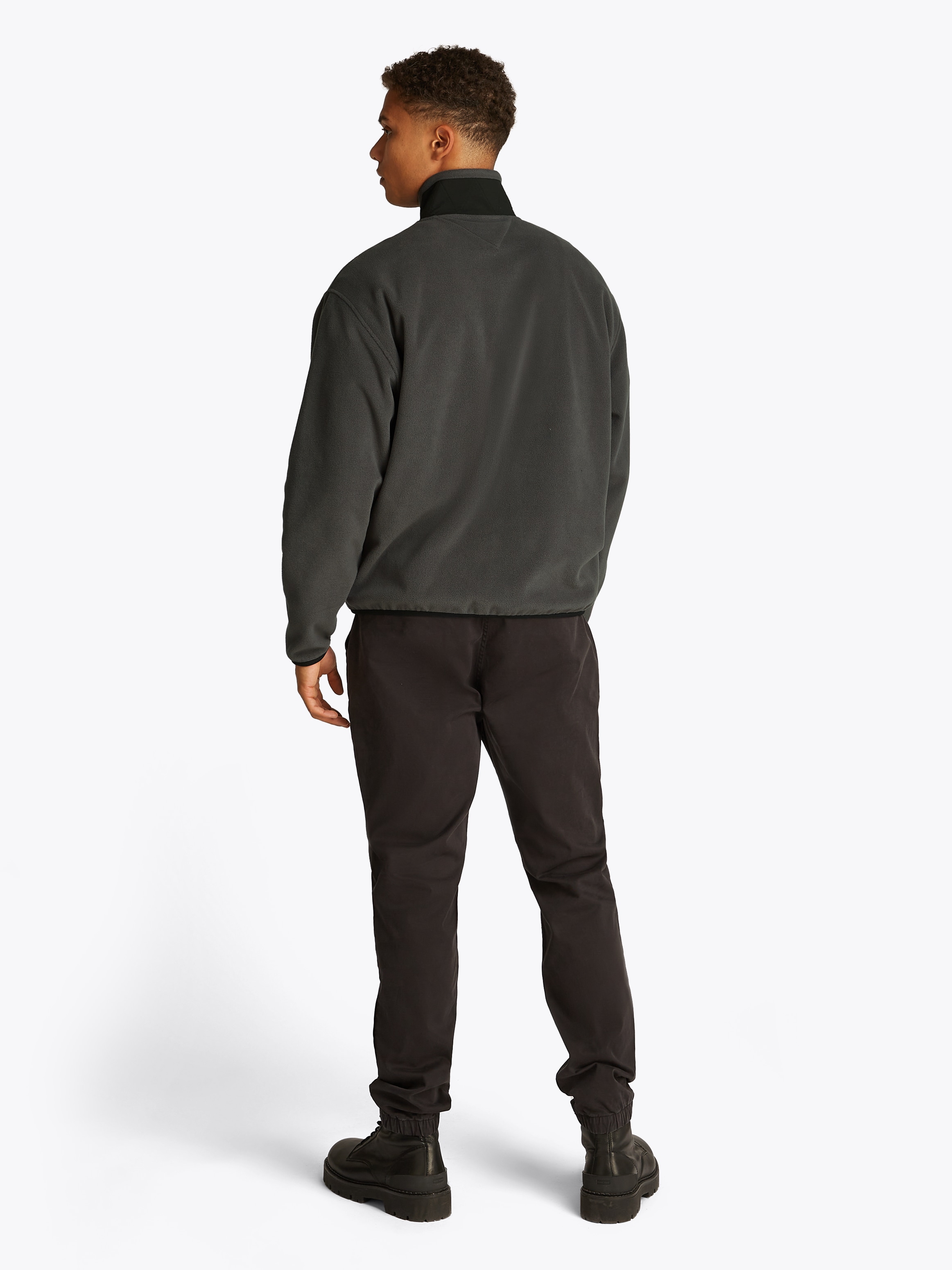 Tommy Jeans Plus Fleecejacke »TJM RLX FZ POLAR FLEECE EXT«, Große Größen