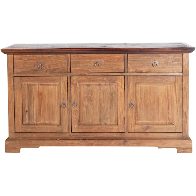 Raten Chic, Teak, aus Shabby SIT Altholz Sideboard »Seadrift«, Vintage auf bestellen recyceltem