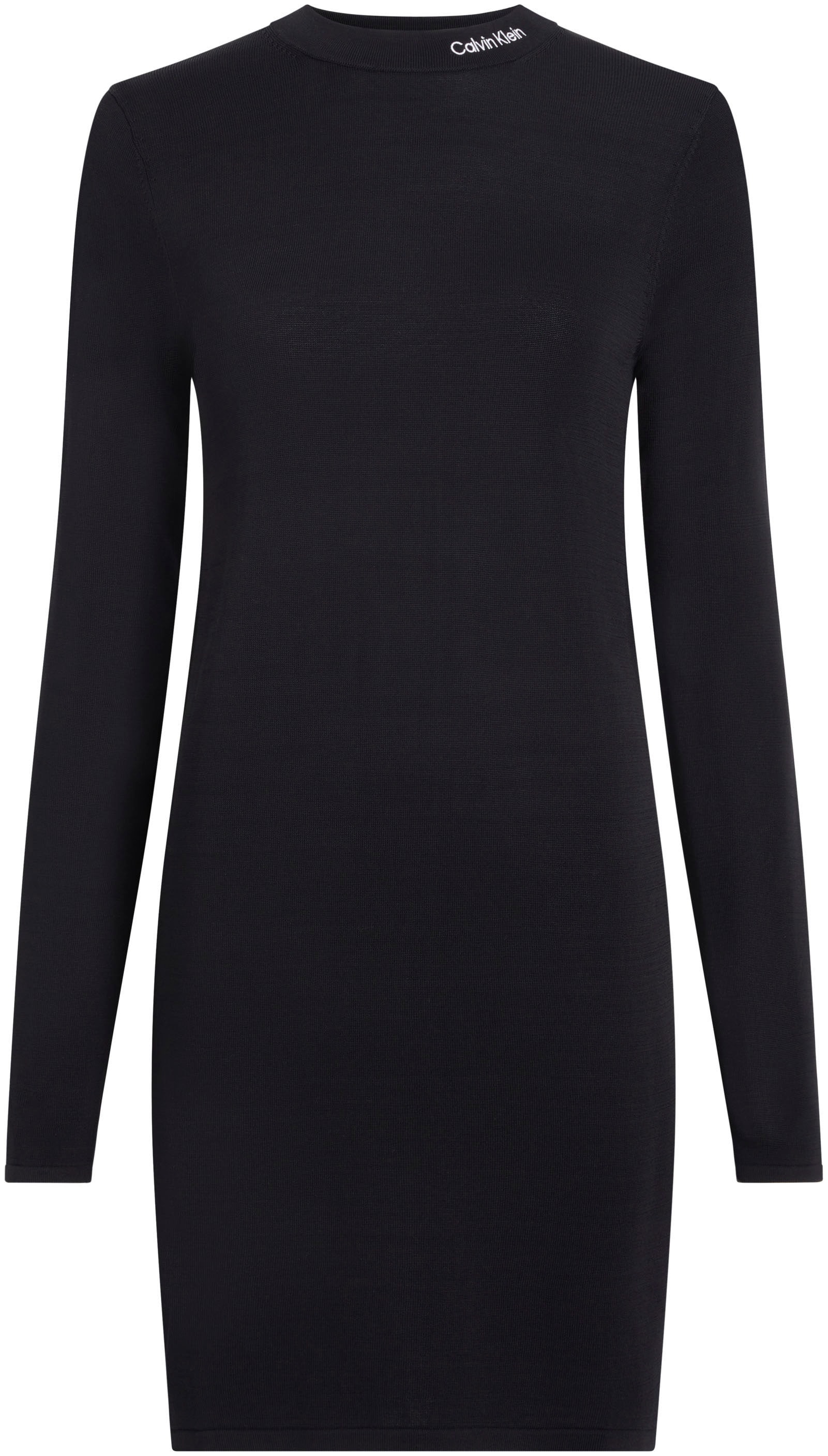 Calvin Klein Jeans Maxikleid »SMOOTH YARN SWEATER DRESS«, mit Logodruck
