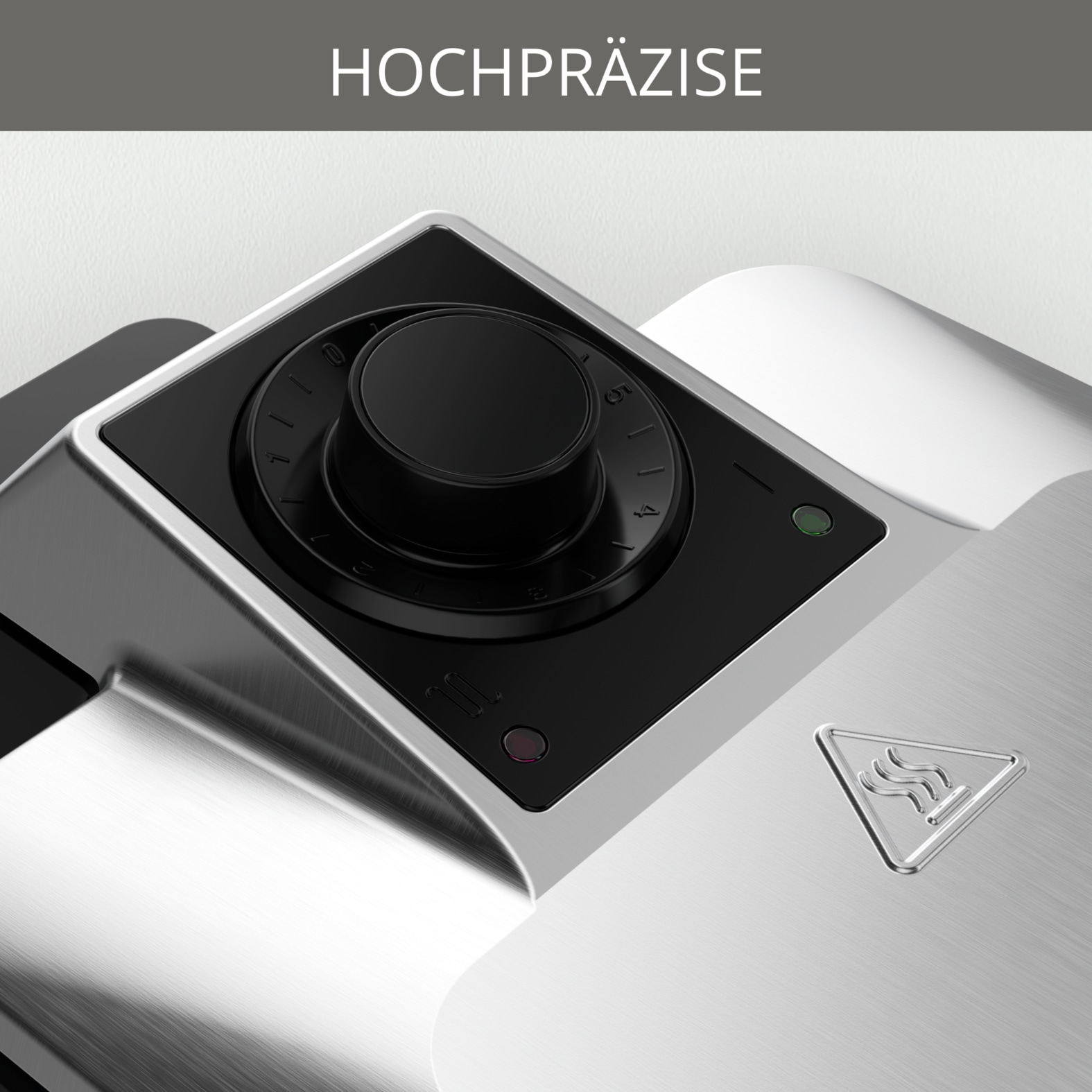 Krups Waffeleisen »FDD95D Professional«, 1200 W, Doppelwaffeleisen, belgische Waffeln, Dreh-Funktion, 7 Bräunungsstufen