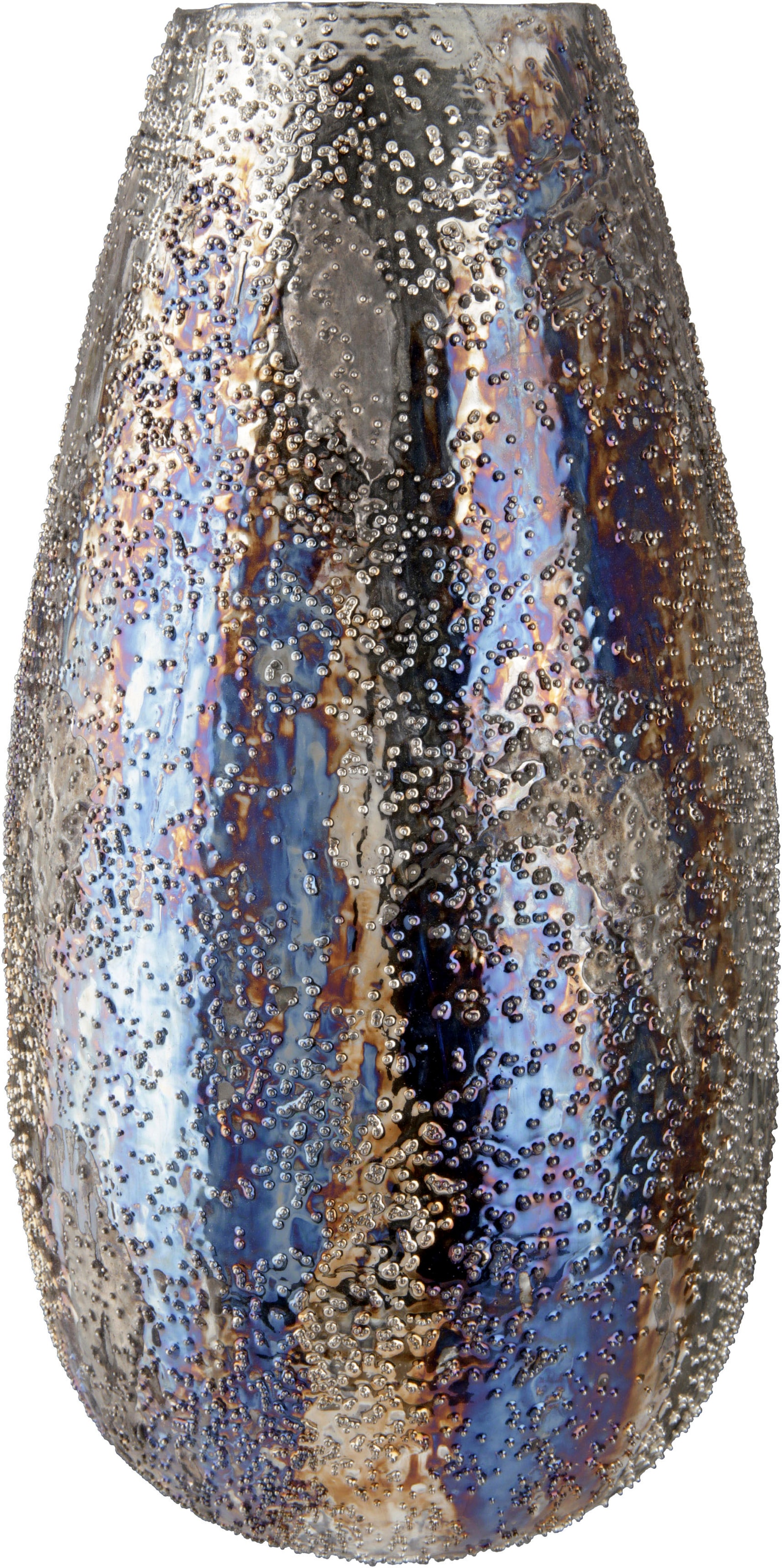 bequem St.), Metall, (1 kaufen Vase ca. »Pavone«, 39 cm aus Höhe Tischvase GILDE