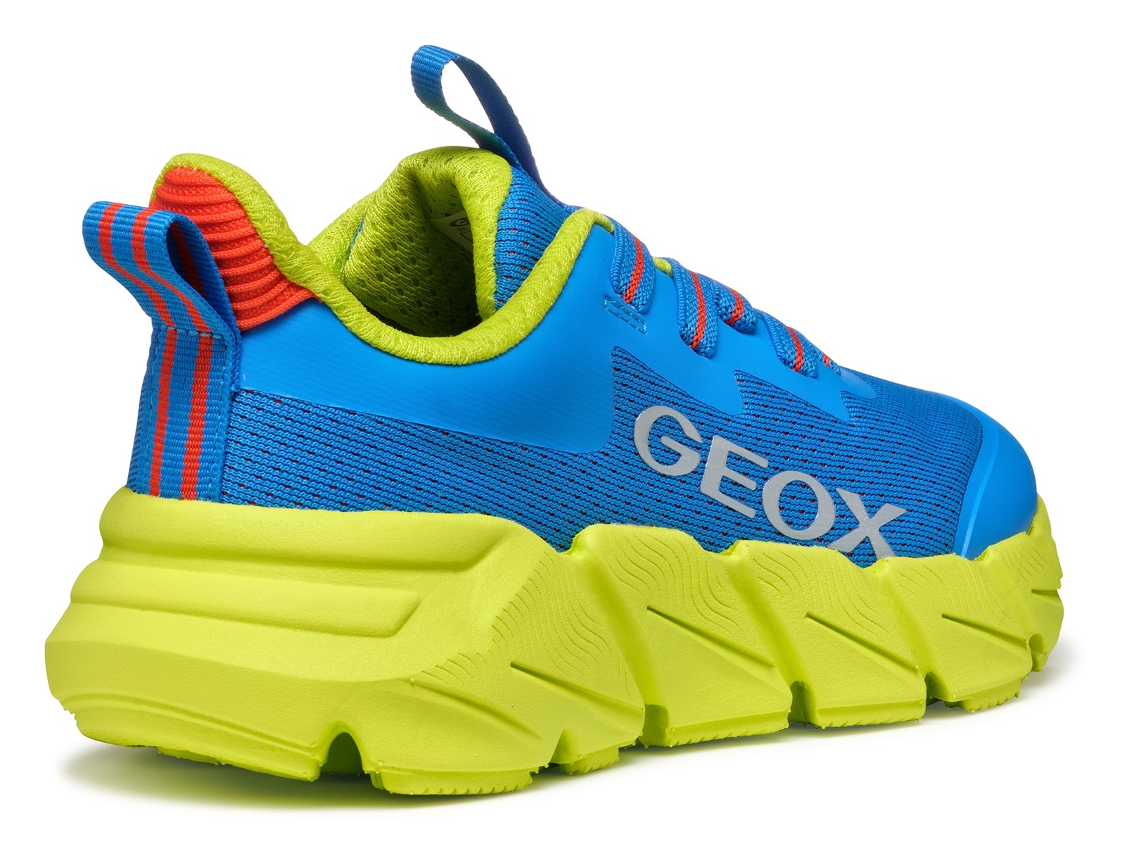 Geox Sneaker »J FLEXYPER FAST BOY«, Chunky Sneaker, Laufschuh, Sportschuh mit praktischem Gummizug