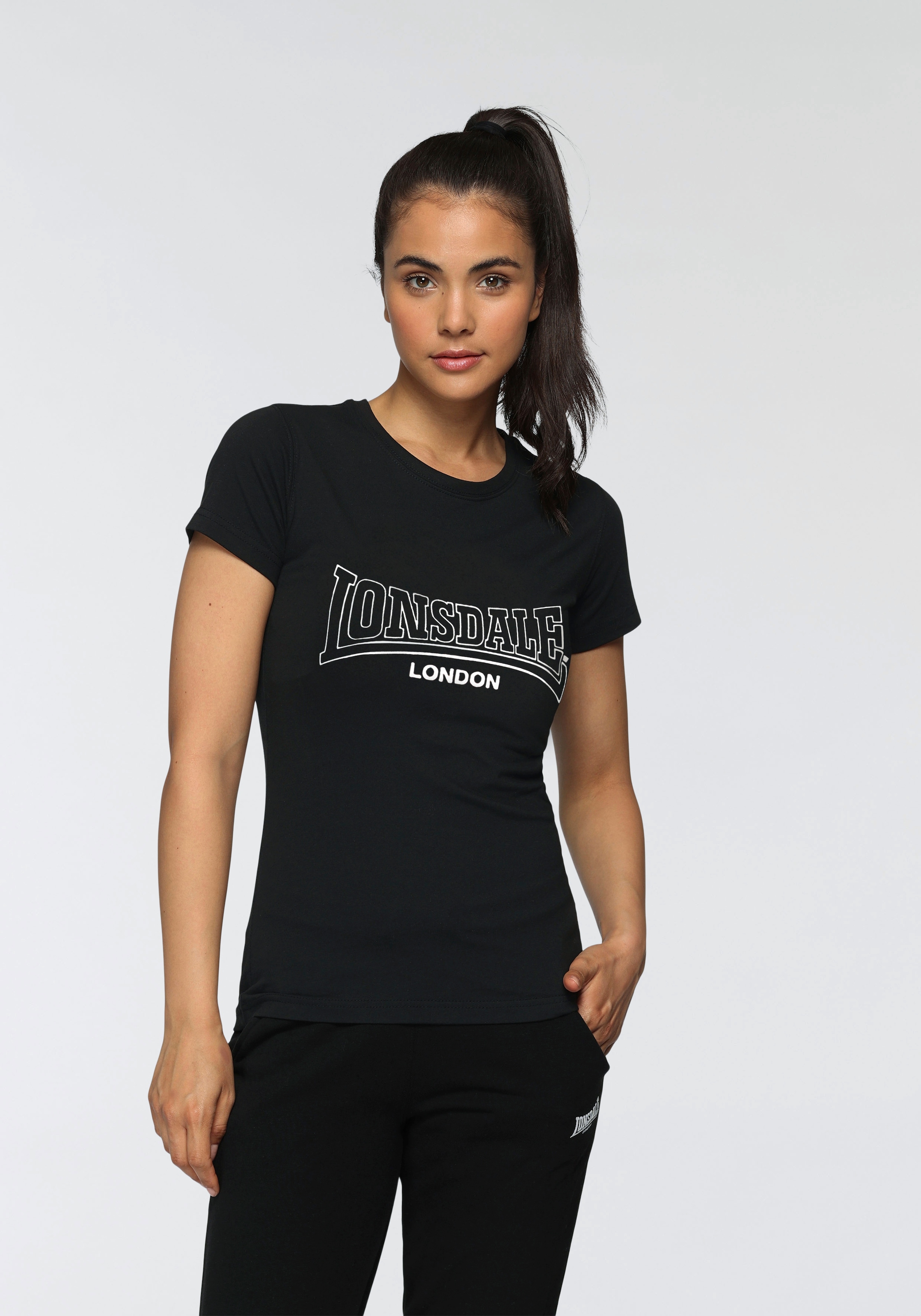 Lonsdale T-Shirt »ROWRAH«, (Packung, 2 tlg.)