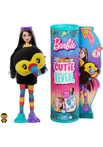 Barbie Anziehpuppe »Cutie Reveal, im Tukan-Kostüm mit Farbwechsel (Dschungel-Serie)« kaufen
