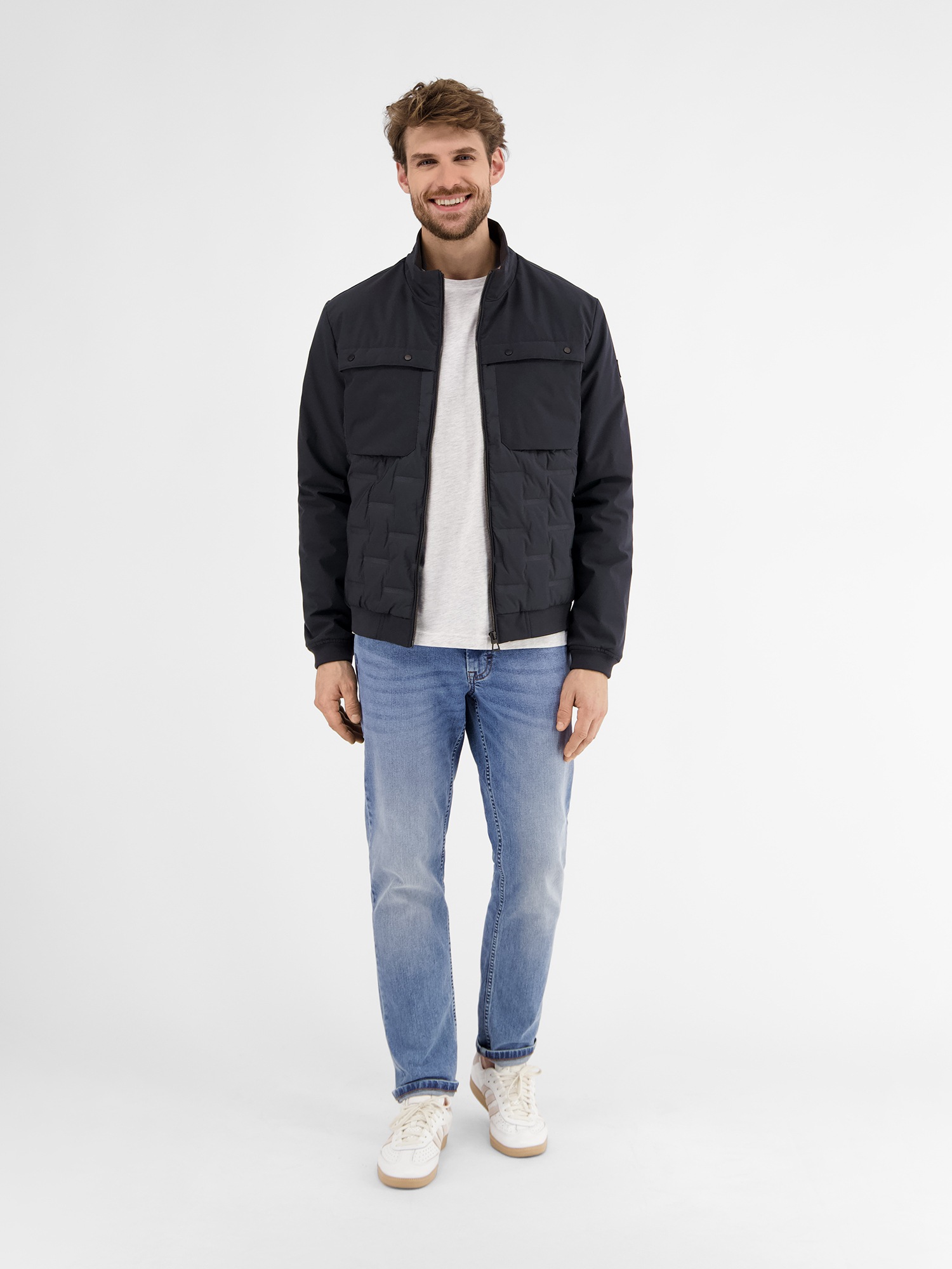 LERROS Steppjacke »Sportiver Blouson, gesteppt« ohne Kapuze