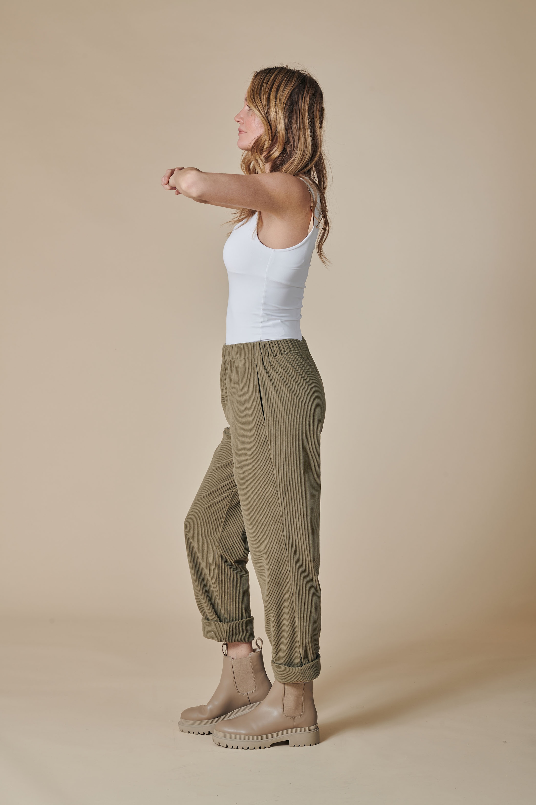 Zhrill Cordhose »ZHPIA«, mit Rippstruktur