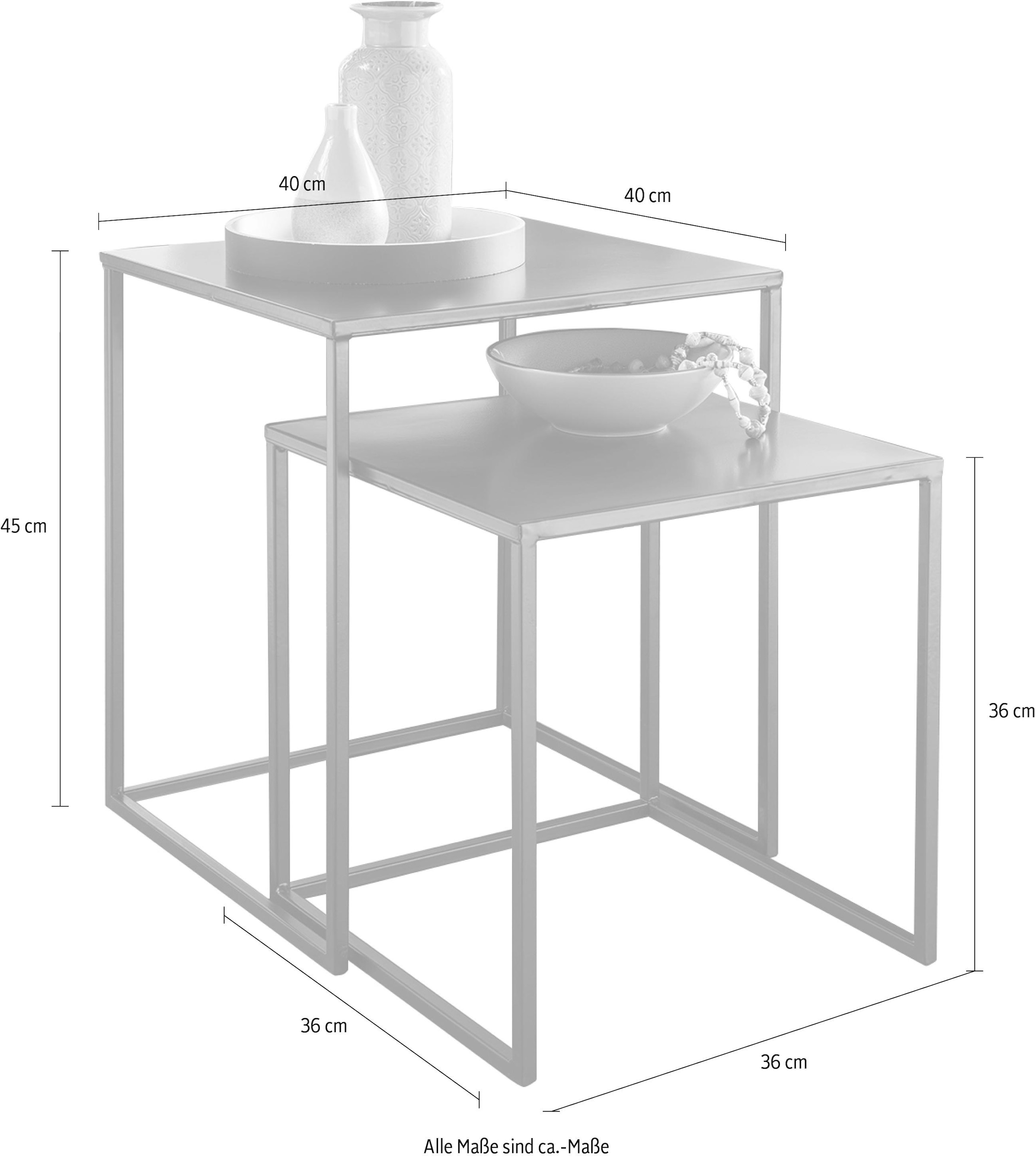 Paroli Beistelltisch Set,  2 er Set