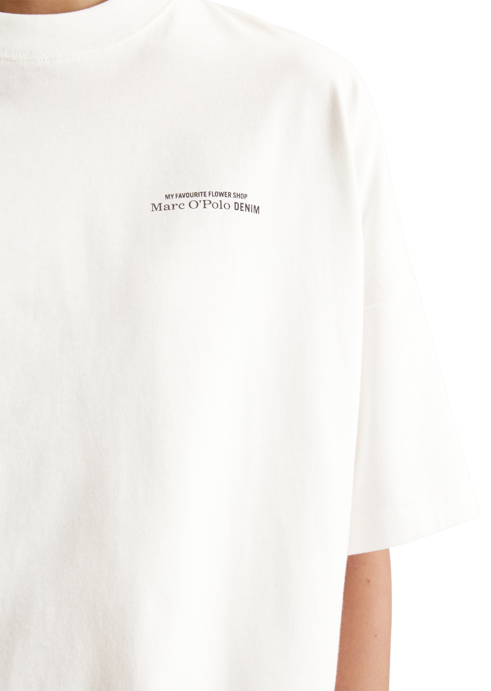 Marc O'Polo DENIM T-Shirt, oversized, mit großem Rückenprint