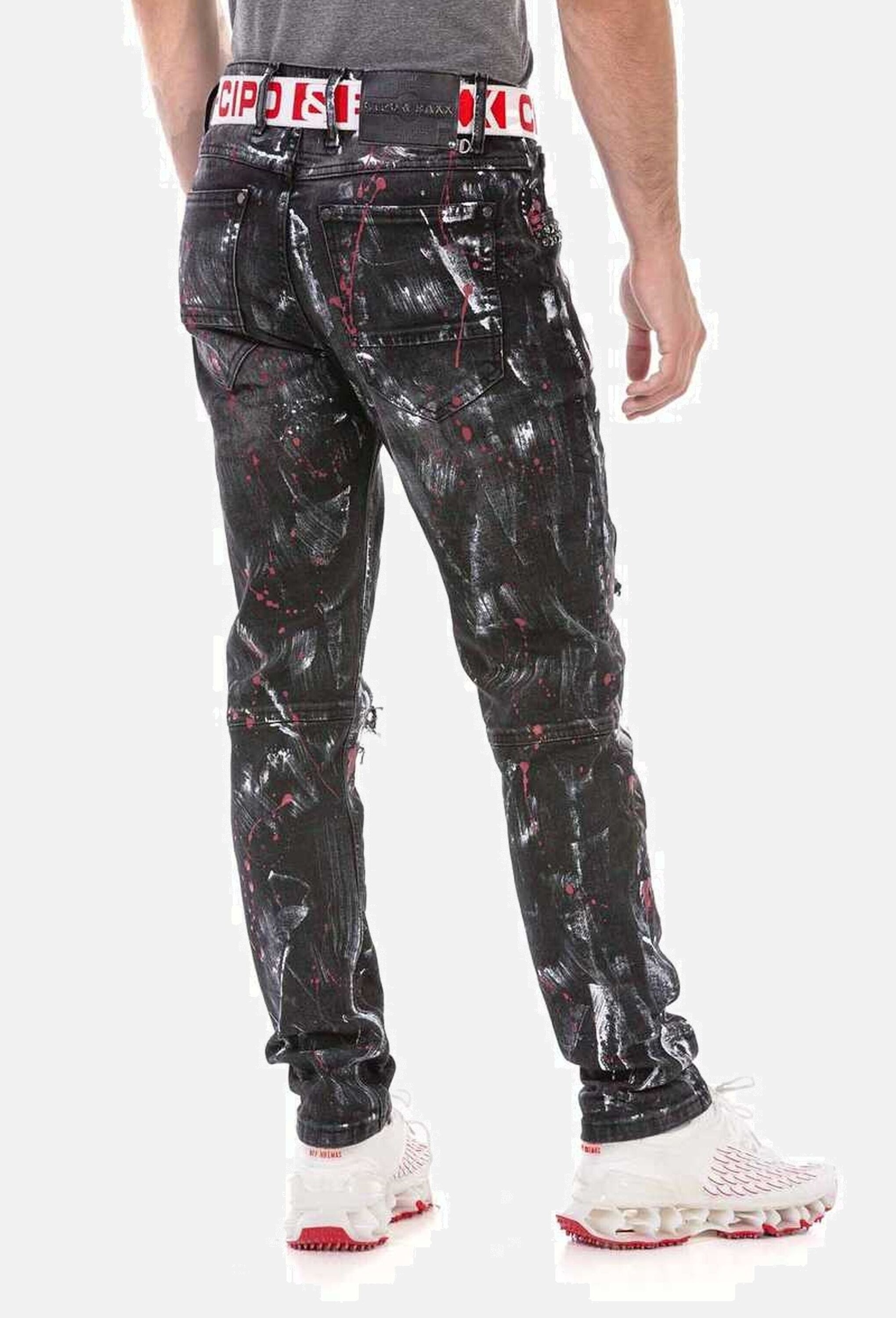 Cipo & Baxx 5-Pocket-Jeans »Cipo & Baxx Jeans« im lässigen Streetstyle, CD700