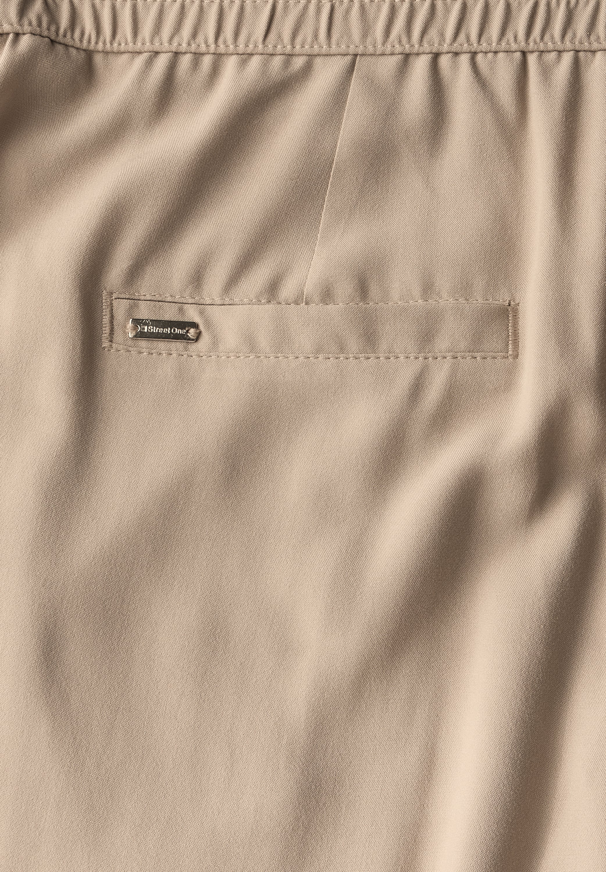 STREET ONE Stoffhose »Style Emee«, mit elastischem Bund mit Tunnelzug