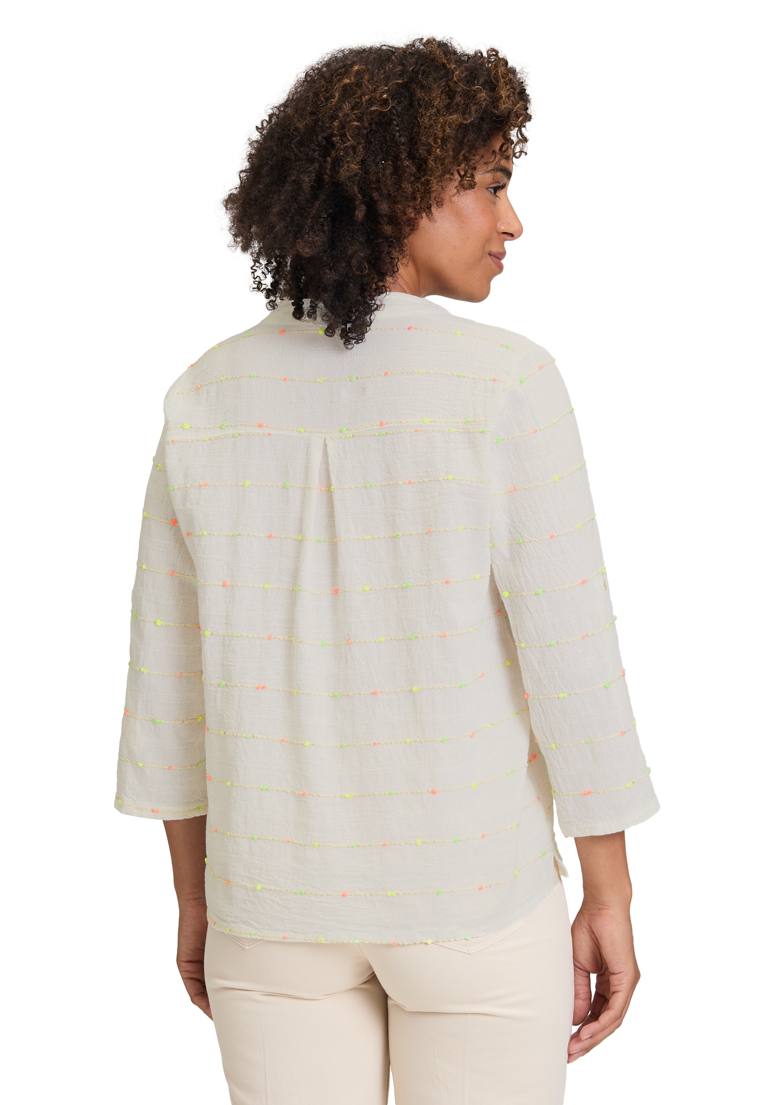 Cartoon Klassische Bluse »Casual-Bluse mit Lurexfaden«