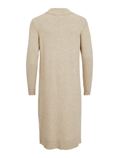 Vila Strickkleid »VIRIL CREW NECK L/S MIDI DRESS - NOOS«