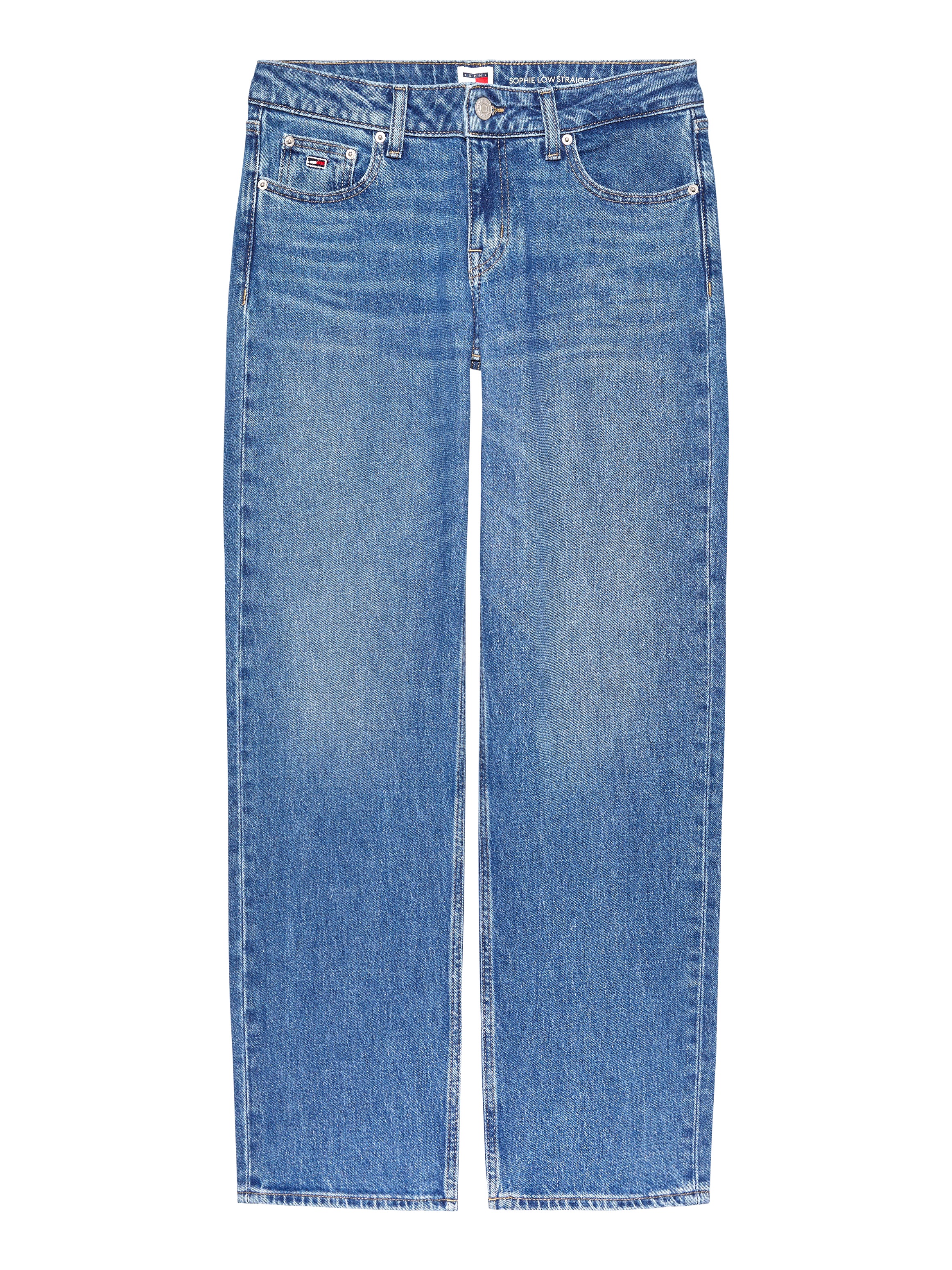 Tommy Jeans Straight-Jeans »SOPHIE LW STR CH0152«, mit Nieten