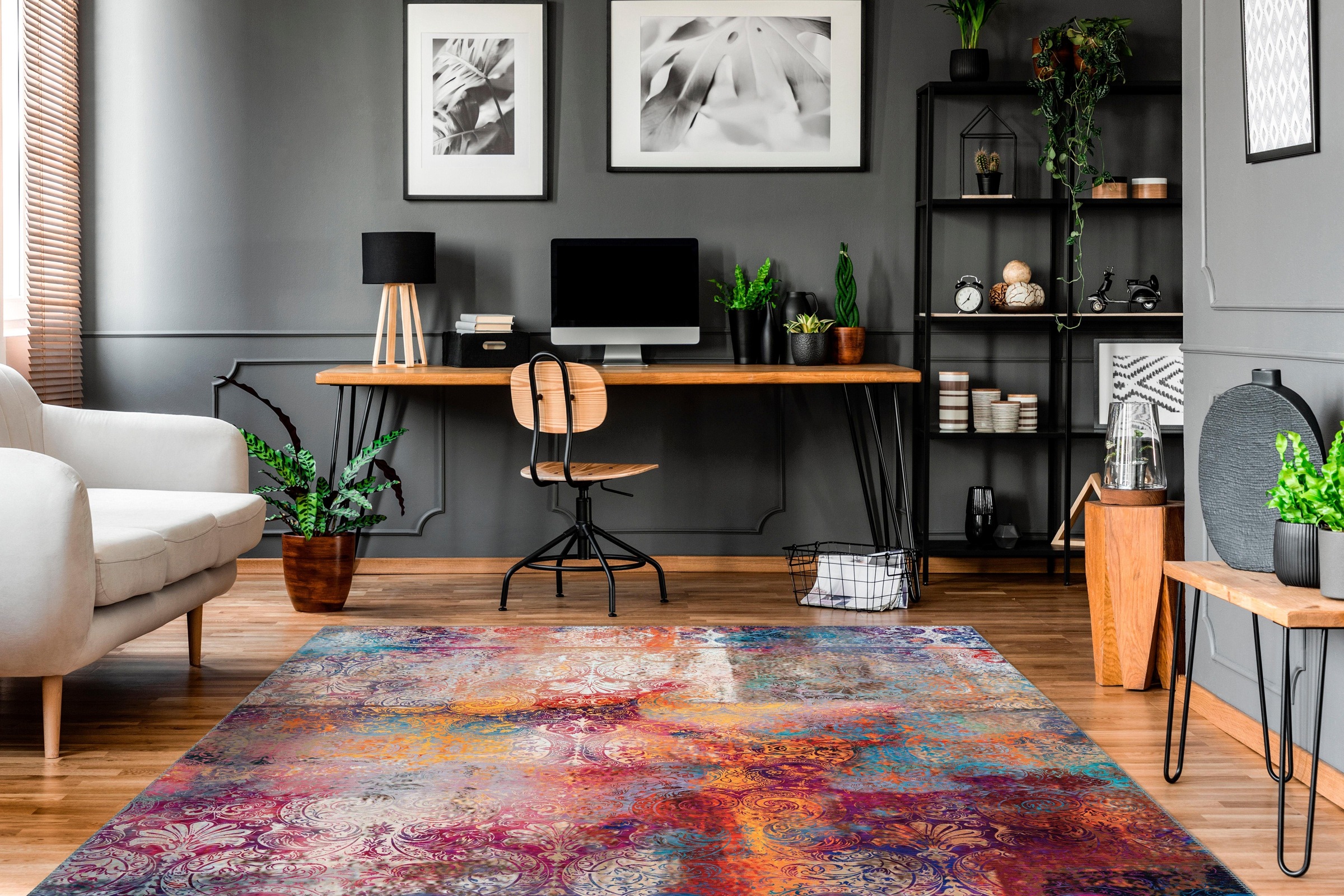 Arte Espina Orientteppich »Galaxy 100«, rechteckig, Kurzflor, Wohnzimmer  online kaufen