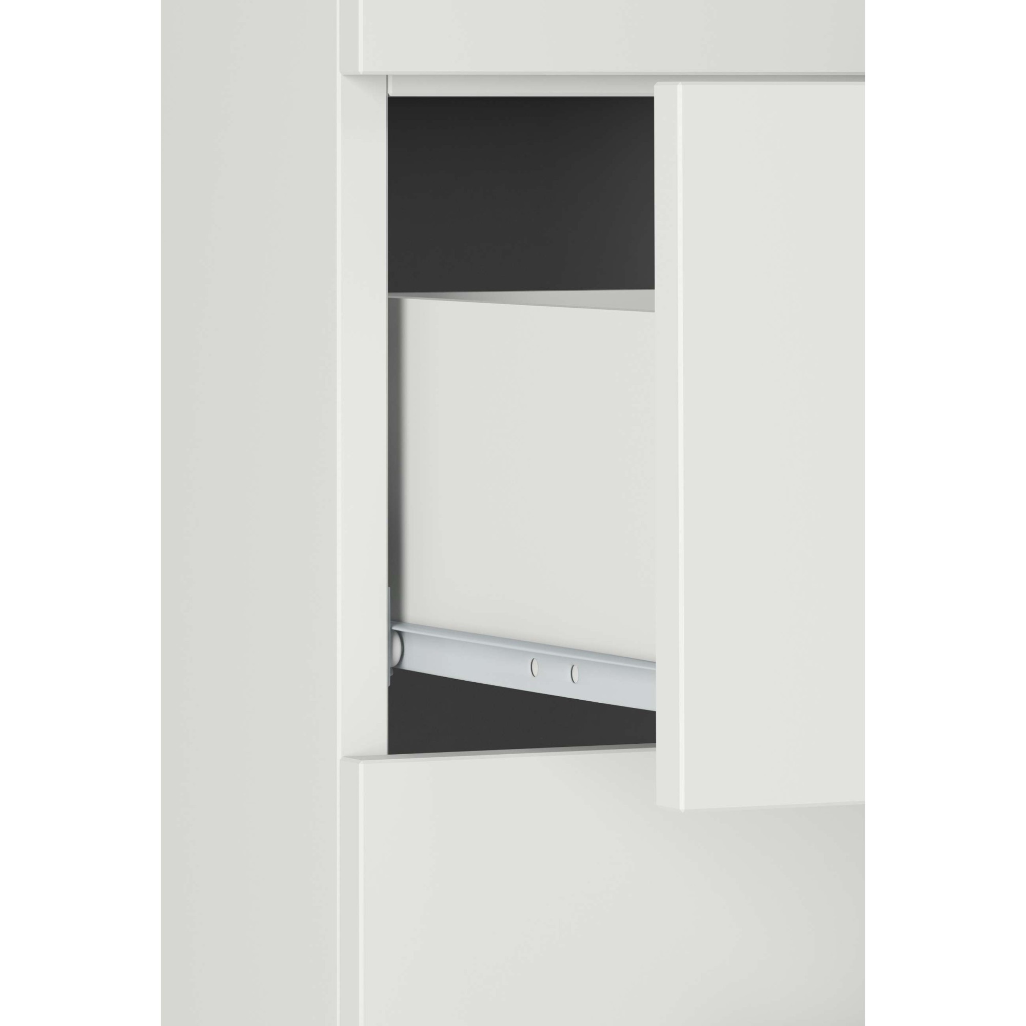 INOSIGN Midischrank »Skara«, verstellbarer Einlegeböden hinter jeder Tür, Breite 38 cm, Höhe 130 cm