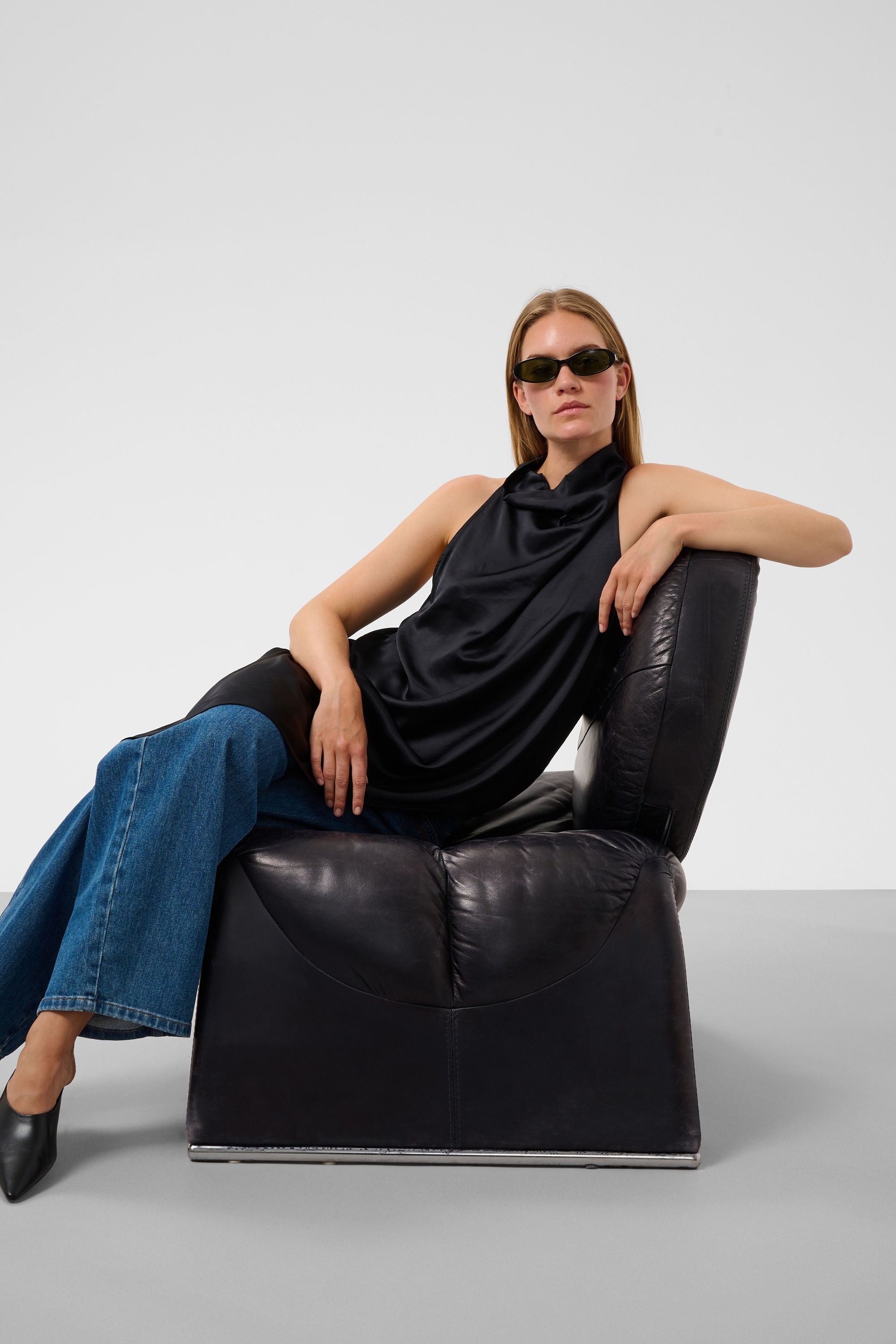 SOAKED IN LUXURY Langarmbluse »Damen Bluse langarm SLVerona«