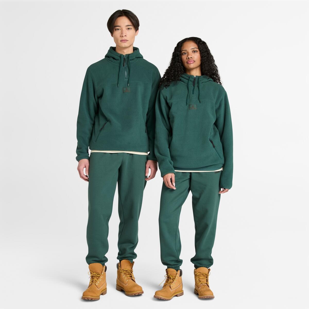 Timberland Kapuzensweatshirt »Silicon Badge Polar Fleece Hoodie«, (1 tlg.)