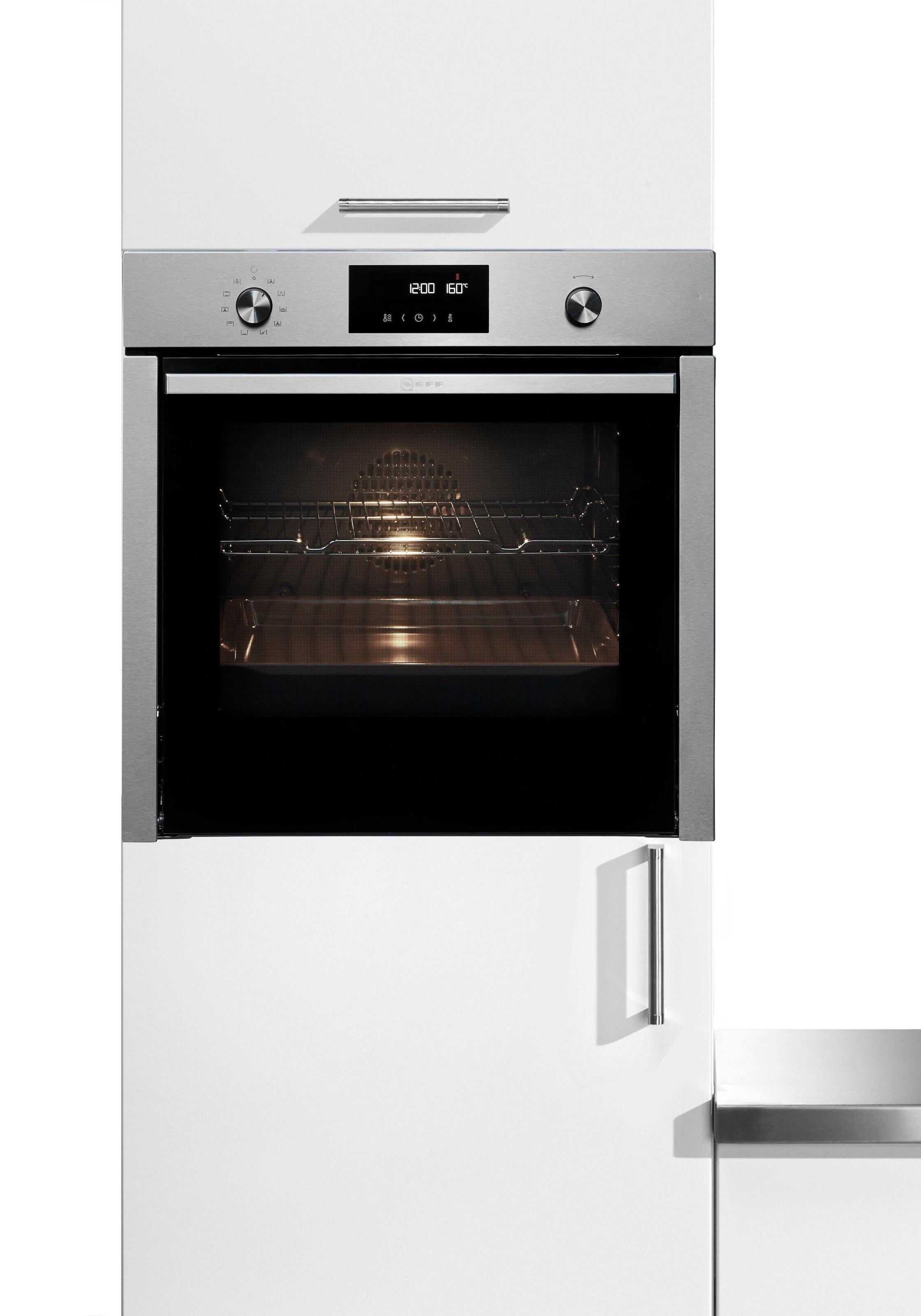 NEFF Einbaubackofen N 50 »B5CCH7AN0«, mit Teleskopauszug nachrüstbar, Pyrolyse-Selbstreinigung, mit Slide&Hide®