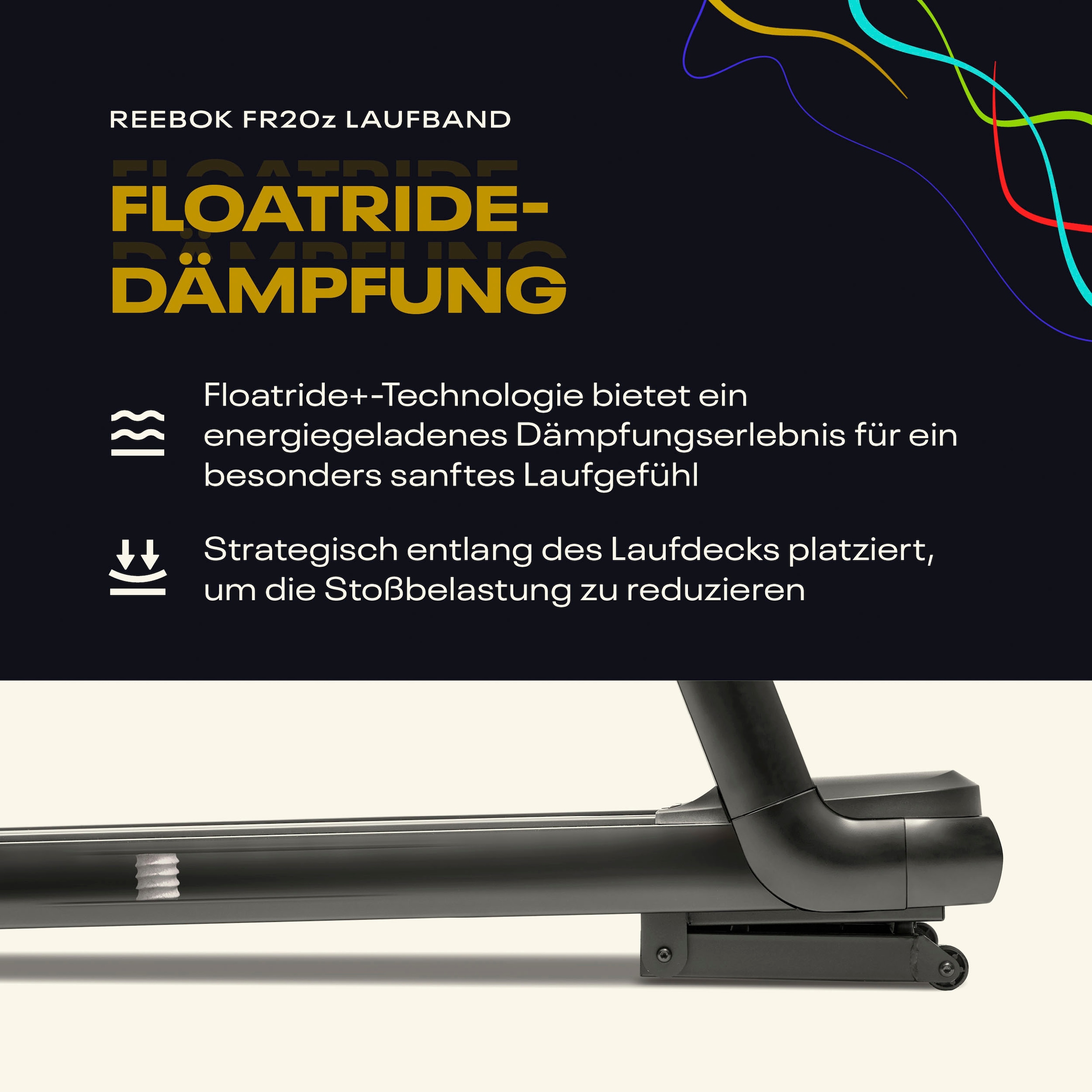 Reebok Laufband »FR20z Floatride«, bis max. 18 km/h