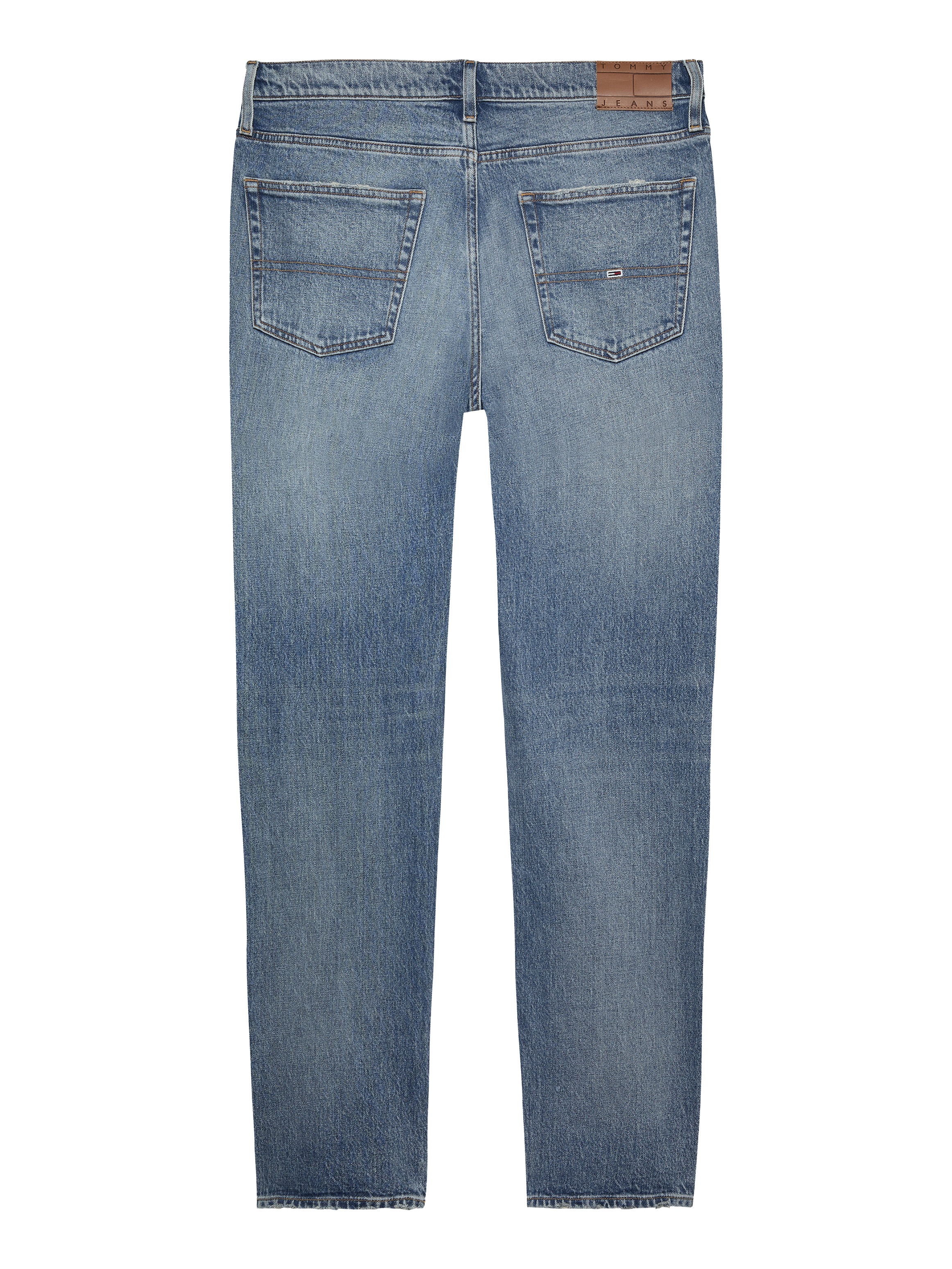 Tommy Jeans Slim-fit-Jeans »Ryan Regular Slim Straight«, Slim‑Straight‑Jeans aus hochwertigem Denim regulärer Leibhöhe