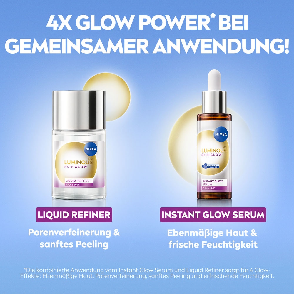 Nivea Gesichtspflege-Set »NIVEA LUMINOUS630® Skin Glow Routine Set«