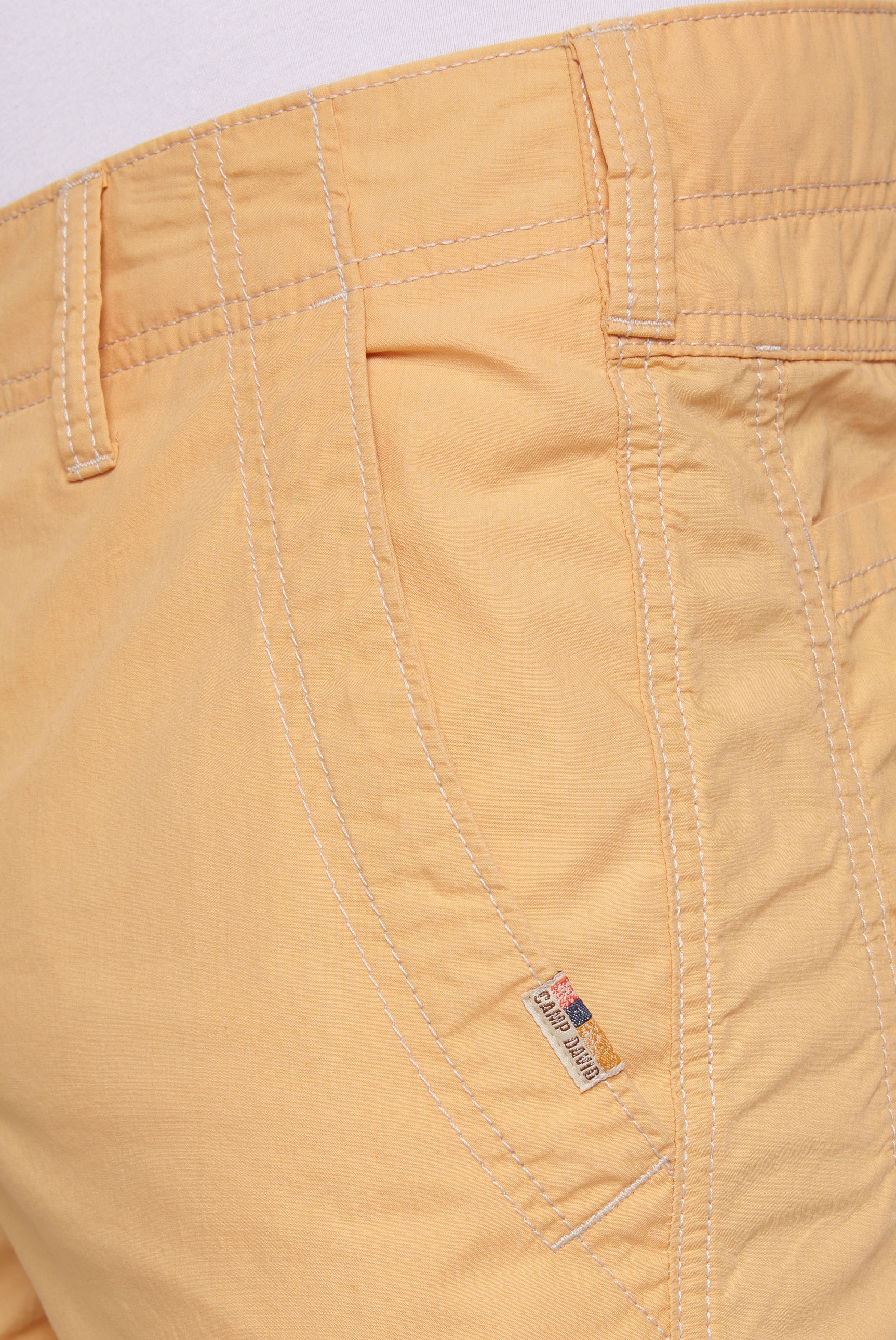 CAMP DAVID Cargoshorts, mit Markenlabel an den Taschen