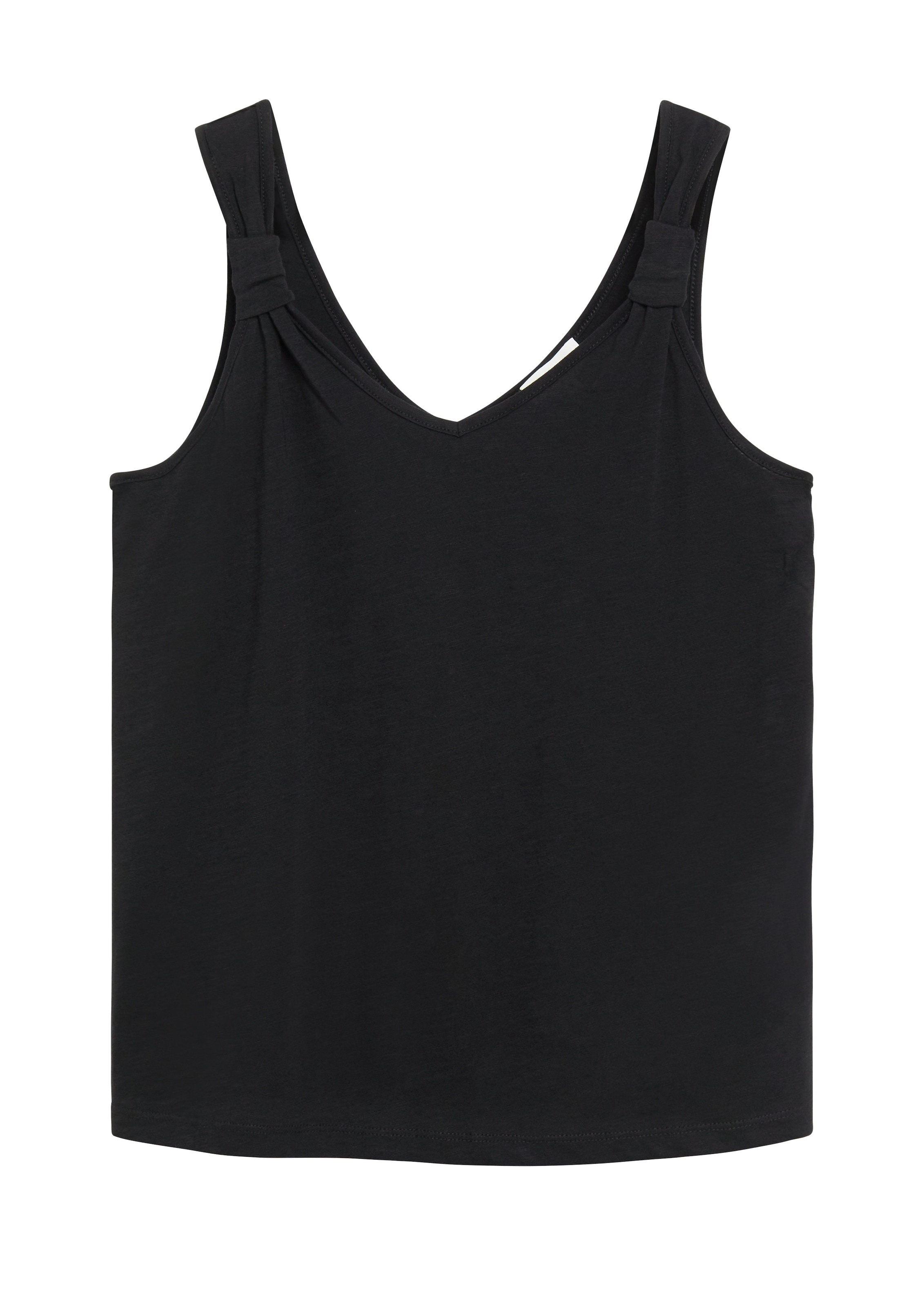 s.Oliver Shirttop Sommertop mit Knoten-Detail