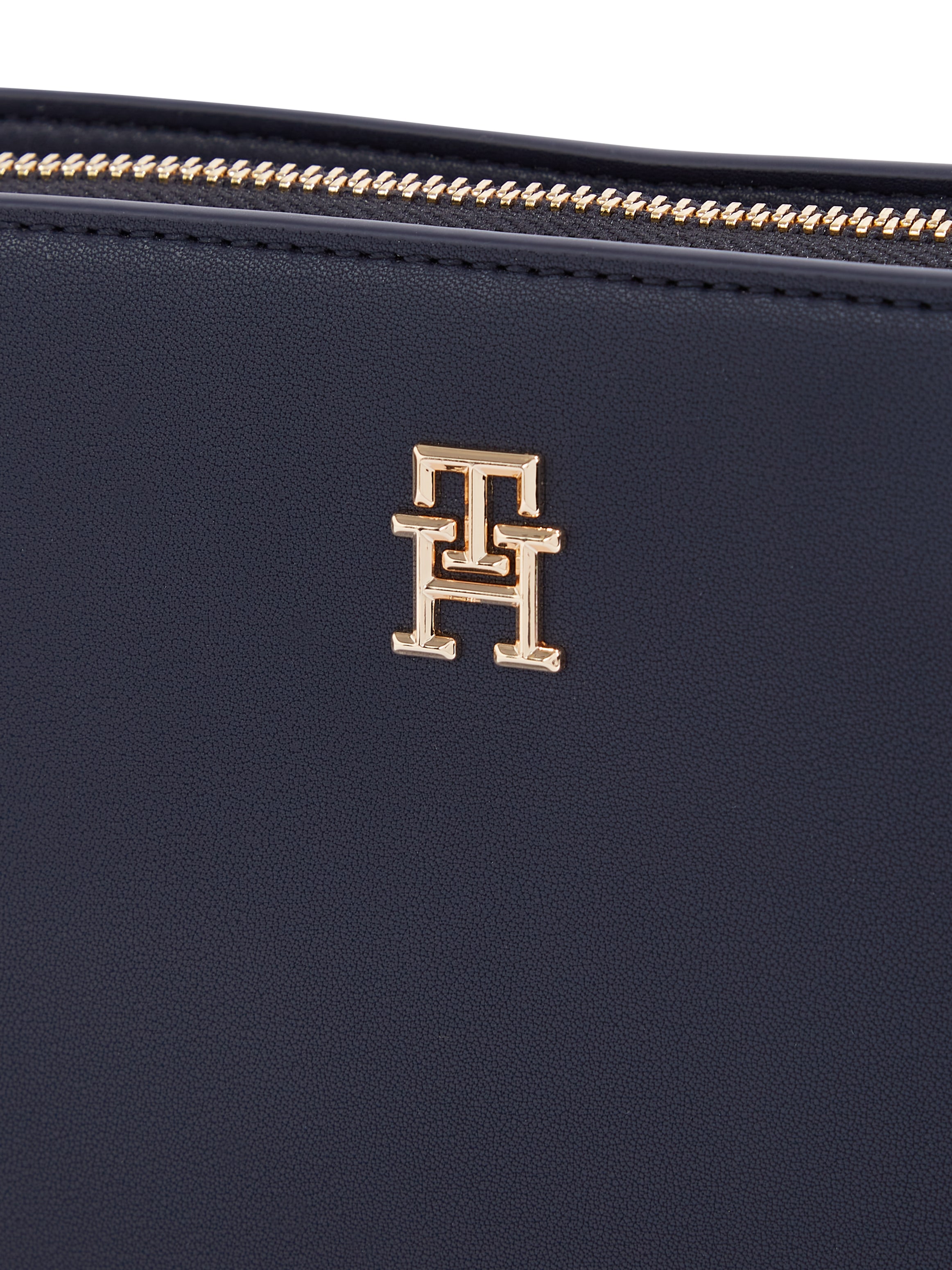 Tommy Hilfiger Kameratasche »TH LOGOTAPE CAMERA BAG«, Damen Umhängetasche, Minibag, Schultertasche mit TH-Logo-Emblem