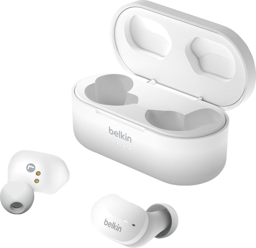 Garantie In-Ear-Kopfhörer Belkin In-Ear Jahre ➥ »SOUNDFORM wireless Kopfhörer XXL Bluetooth | 3 UNIVERSAL True 2für1«, Wireless