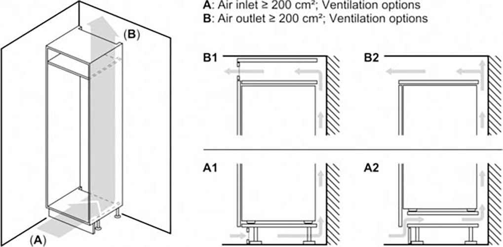 SIEMENS Einbaugefrierschrank iQ500 »GI81NACE0«, 177,2 cm hoch, 55,8 cm breit