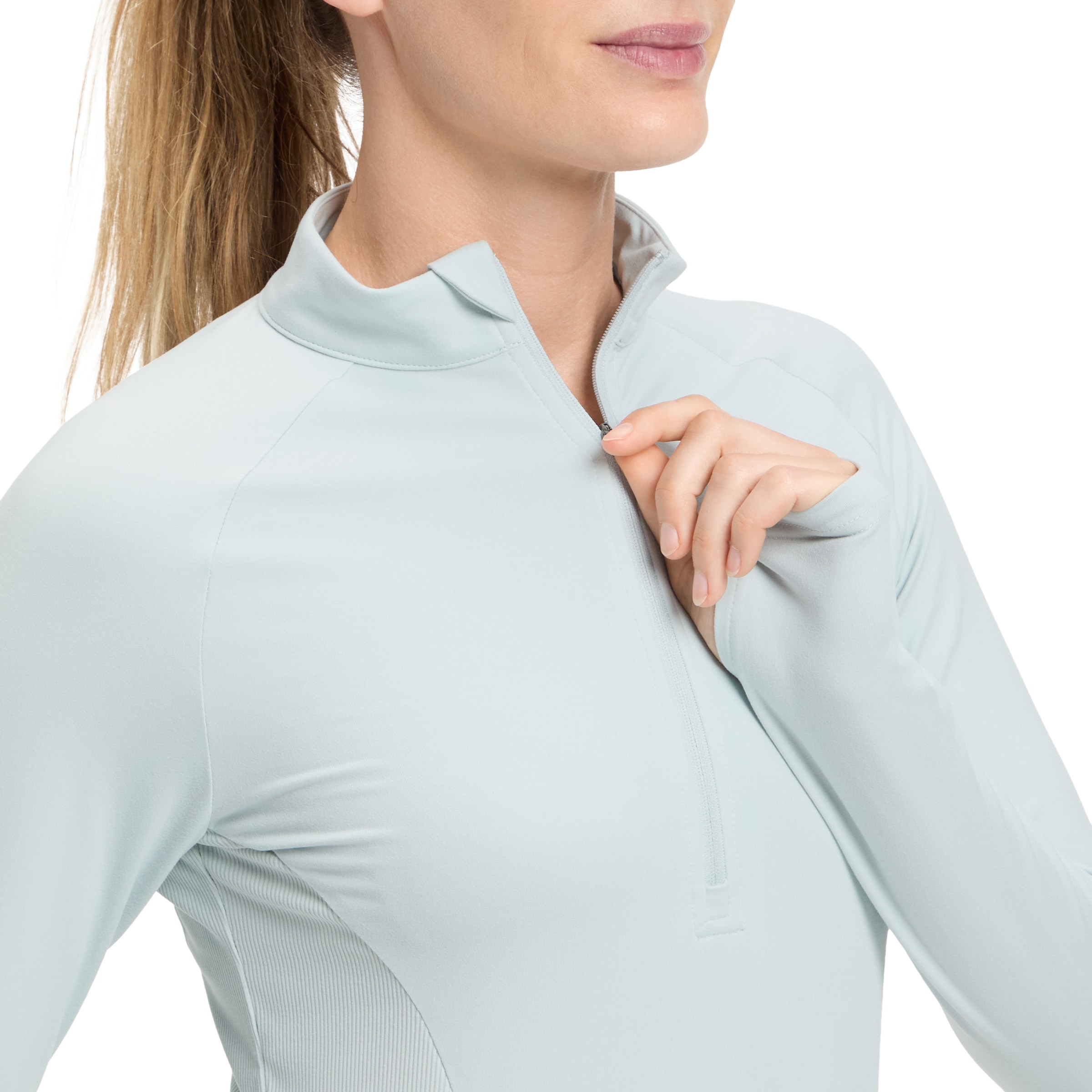 Energetics Sweatshirt »DA.-LANGARMSHIRT CUSCA IV W«, sportlicher Stil, Half-Zip-Design, mit Elasthan
