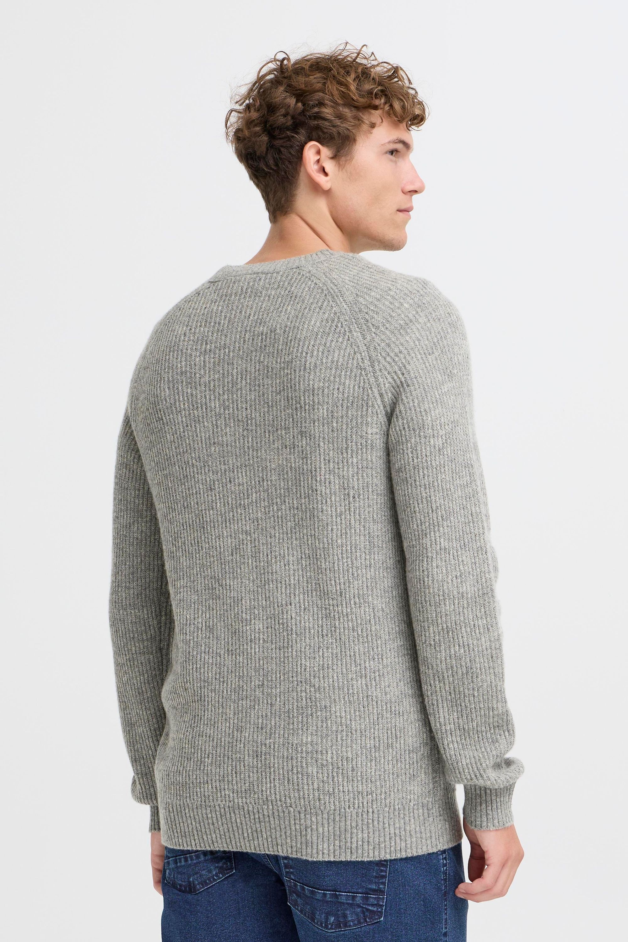 Kronstadt Strickfleece-Pullover »Strickpullover KSDoors O-neck«