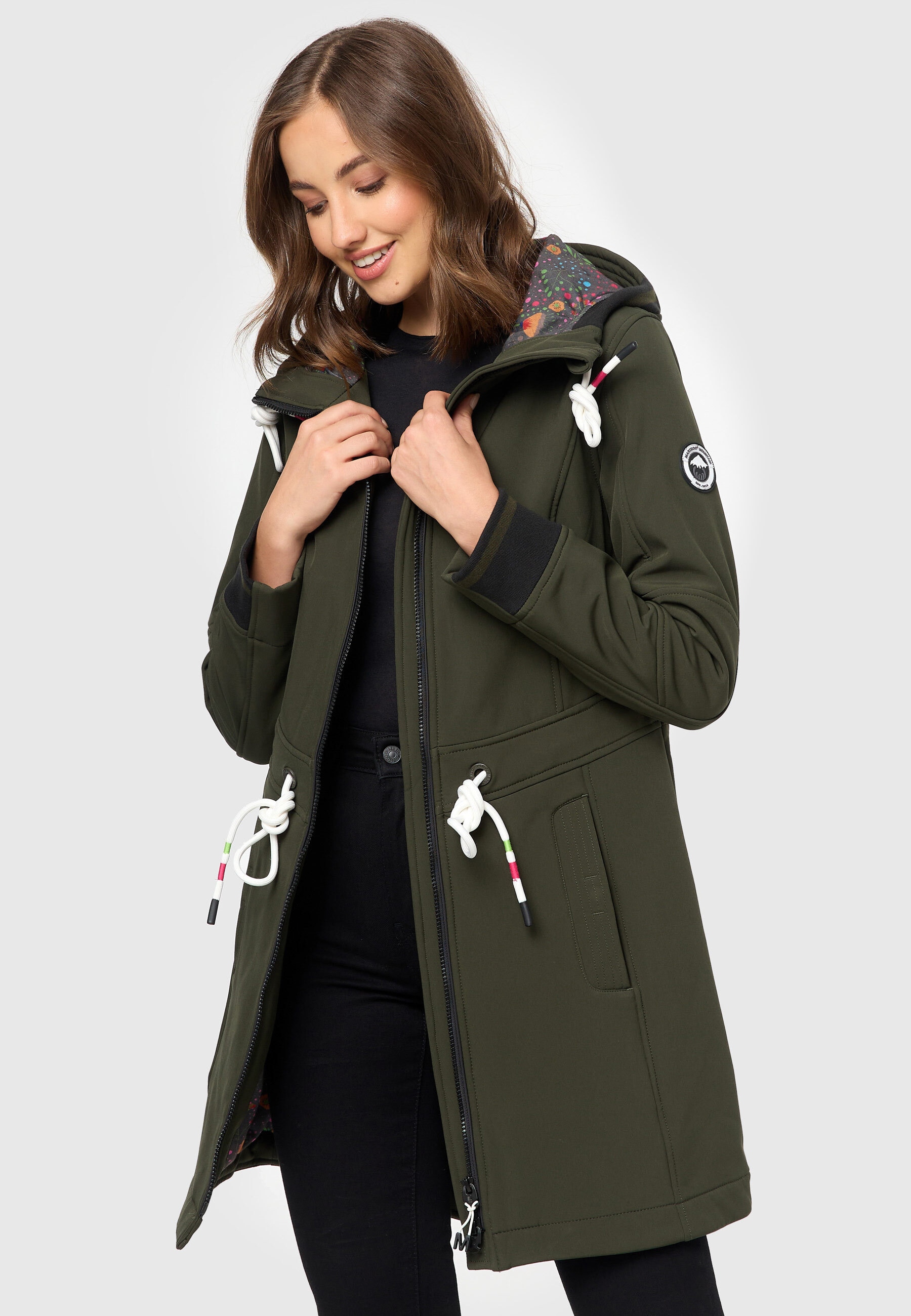 Marikoo Softshelljacke »Marikoo Mount Furnica Damen Softshell Jacke B964«